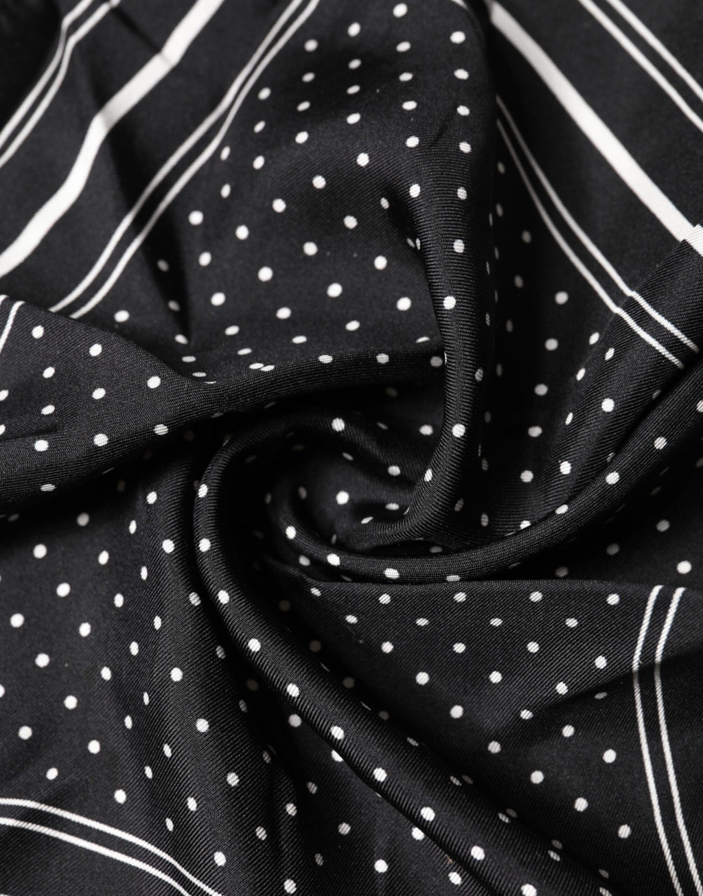 Dolce & Gabbana Black Scarf for Men side view