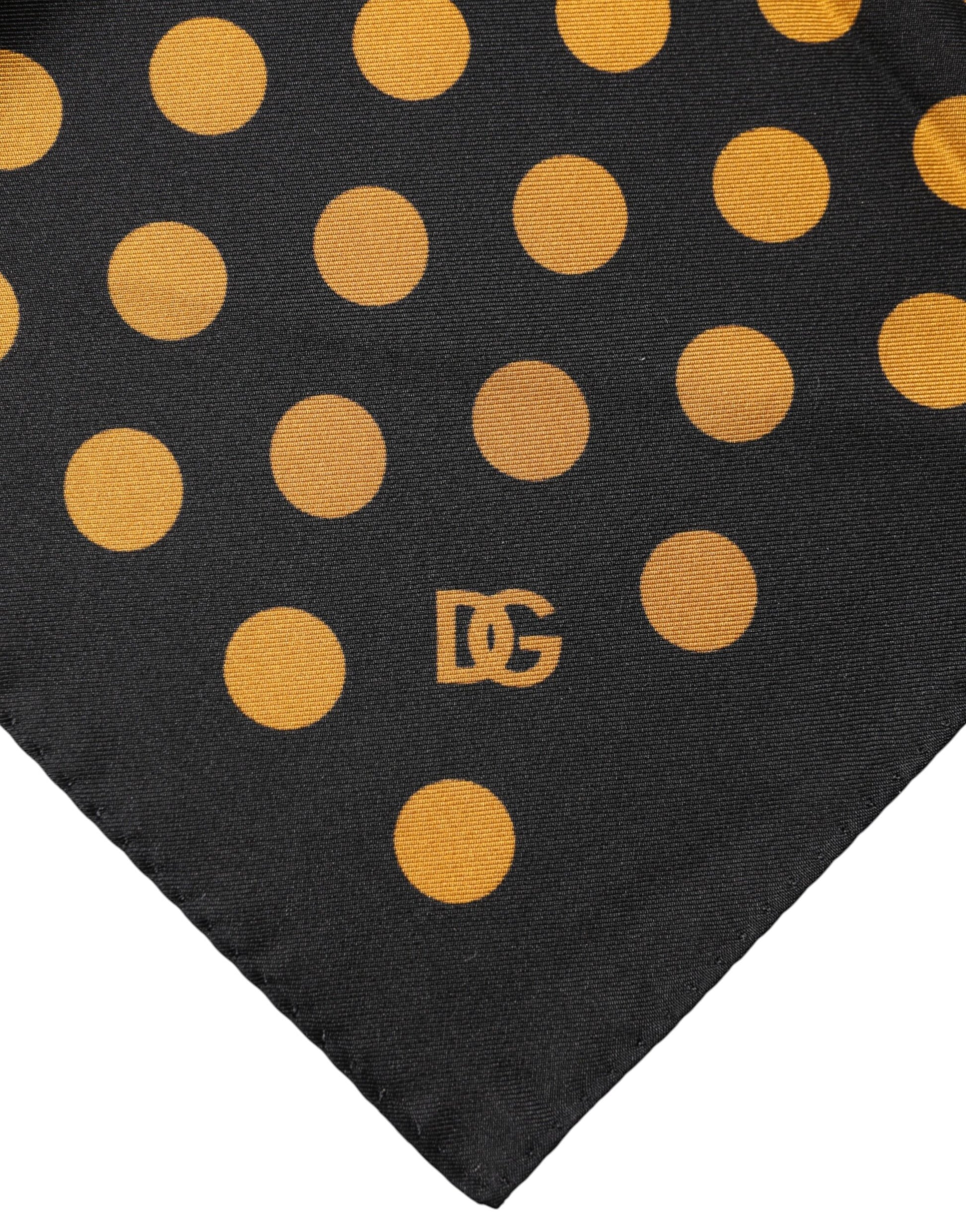 Dolce & Gabbana Black Scarf for Men side view
