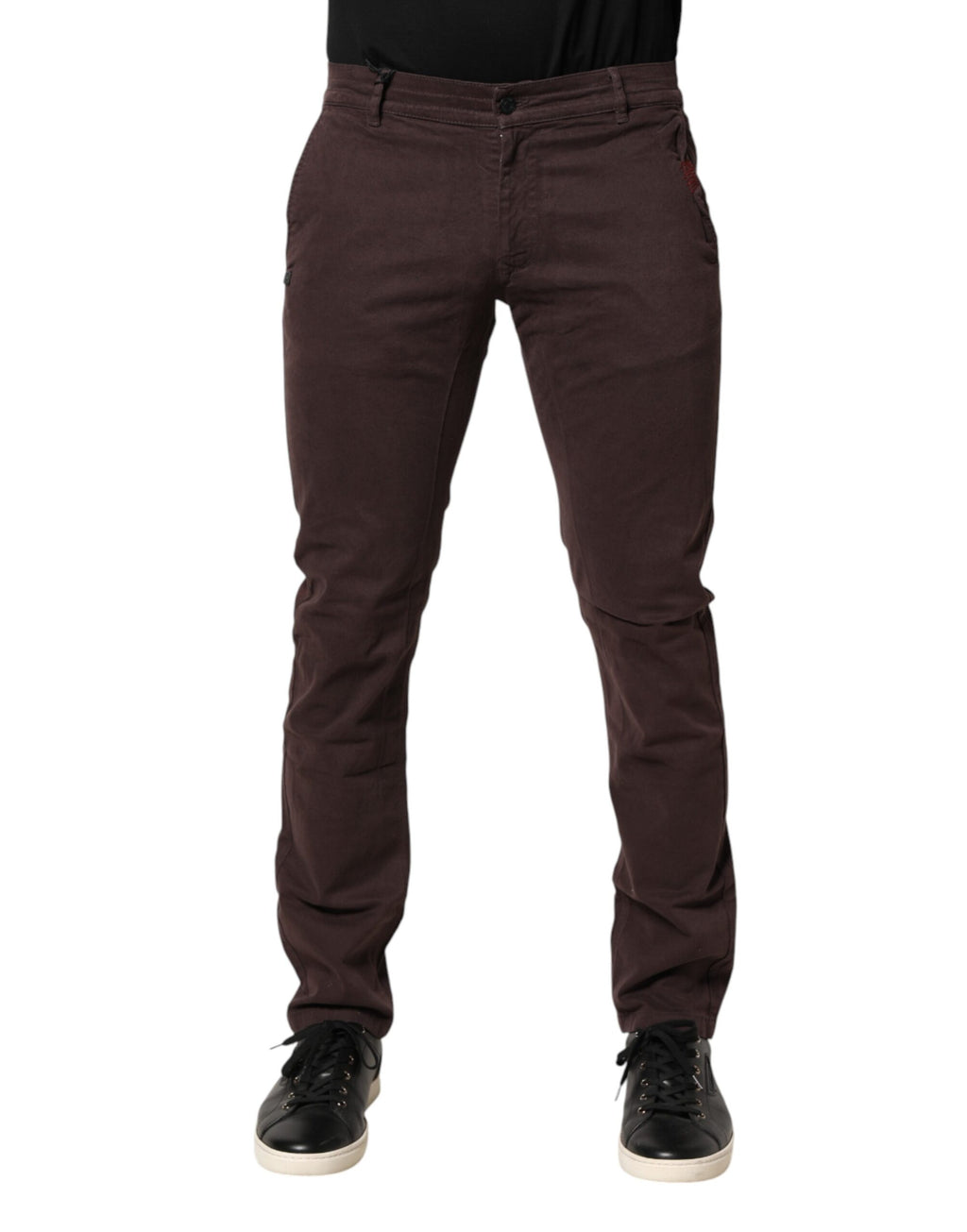Daniele Alessandrini Brown Skinny Jeans for Men alternate view