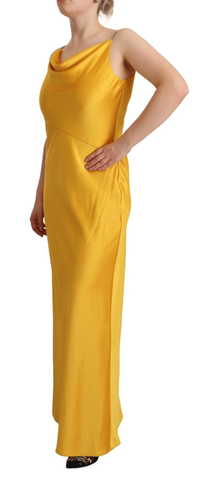Ralph Lauren Yellow Long Dress for Women detail view
