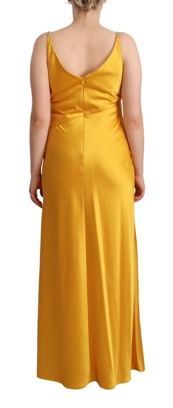 Ralph Lauren Yellow Long Dress for Women side view