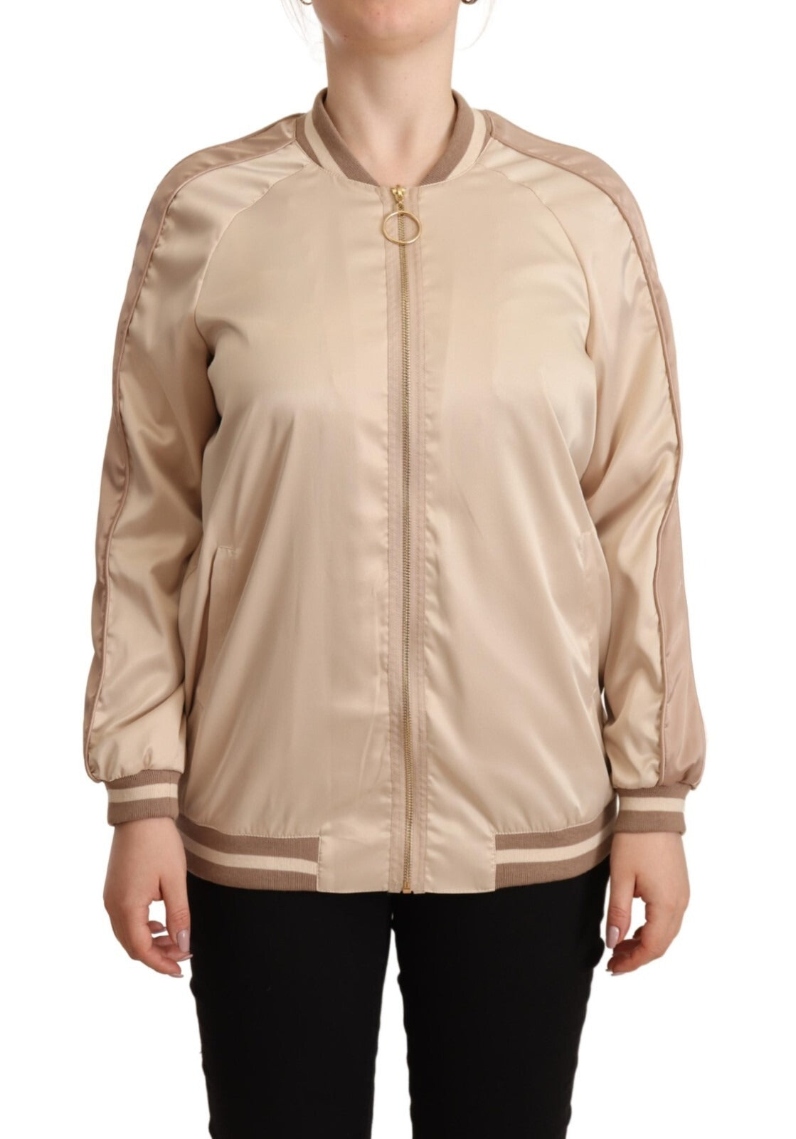 Twinset Beige Bomber for Women