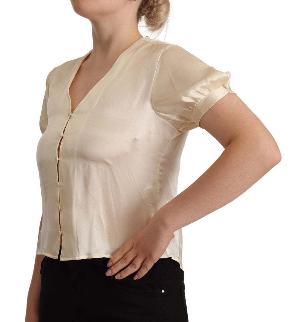 L'Autre Chose White Blouse for Women additional view