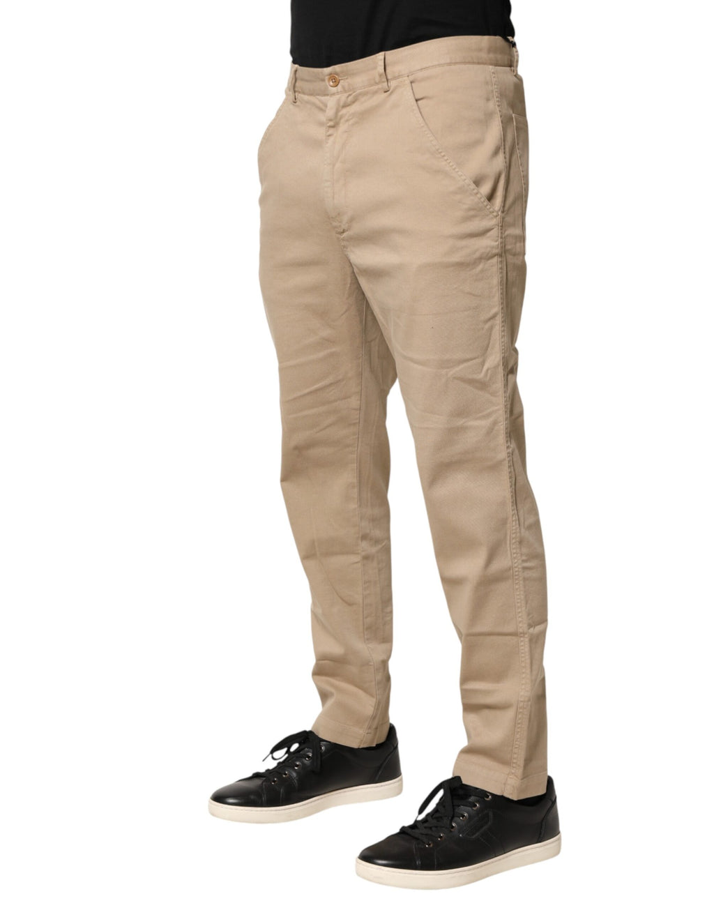 Daniele Alessandrini Beige Casual Pants for Men detail view