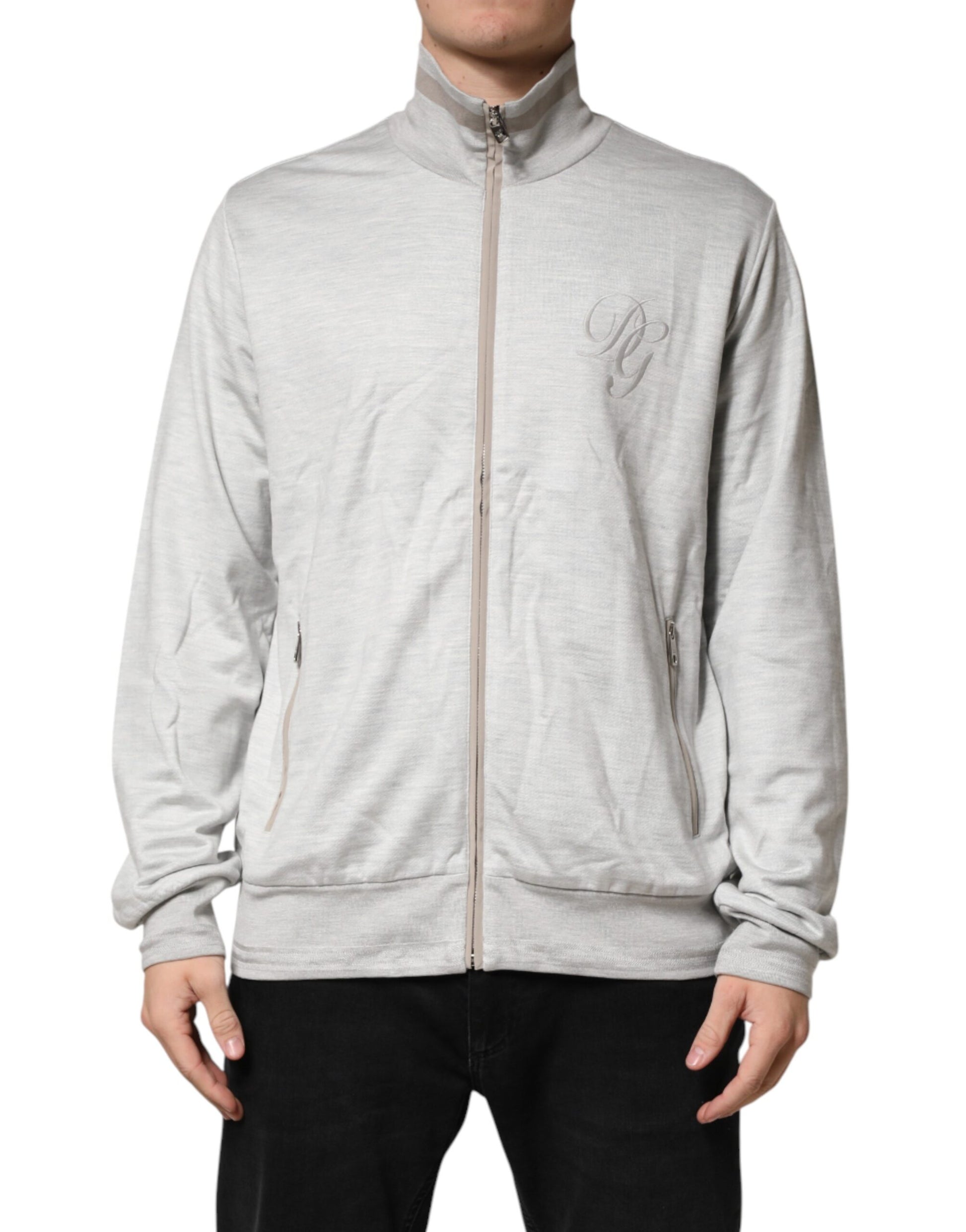 Dolce & Gabbana Grey Cardigan for Men