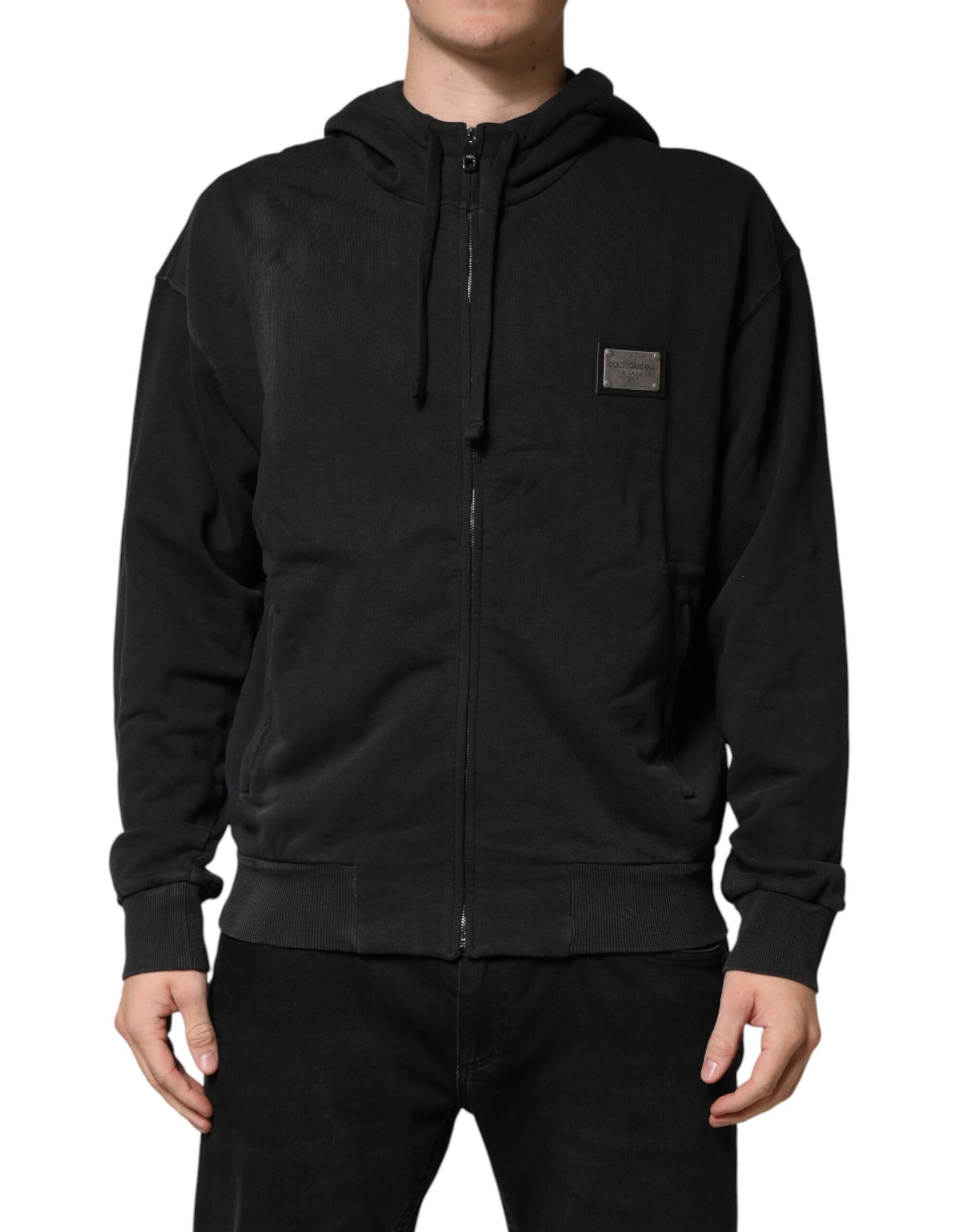 Dolce & Gabbana Black Hoodie for Men alternate view