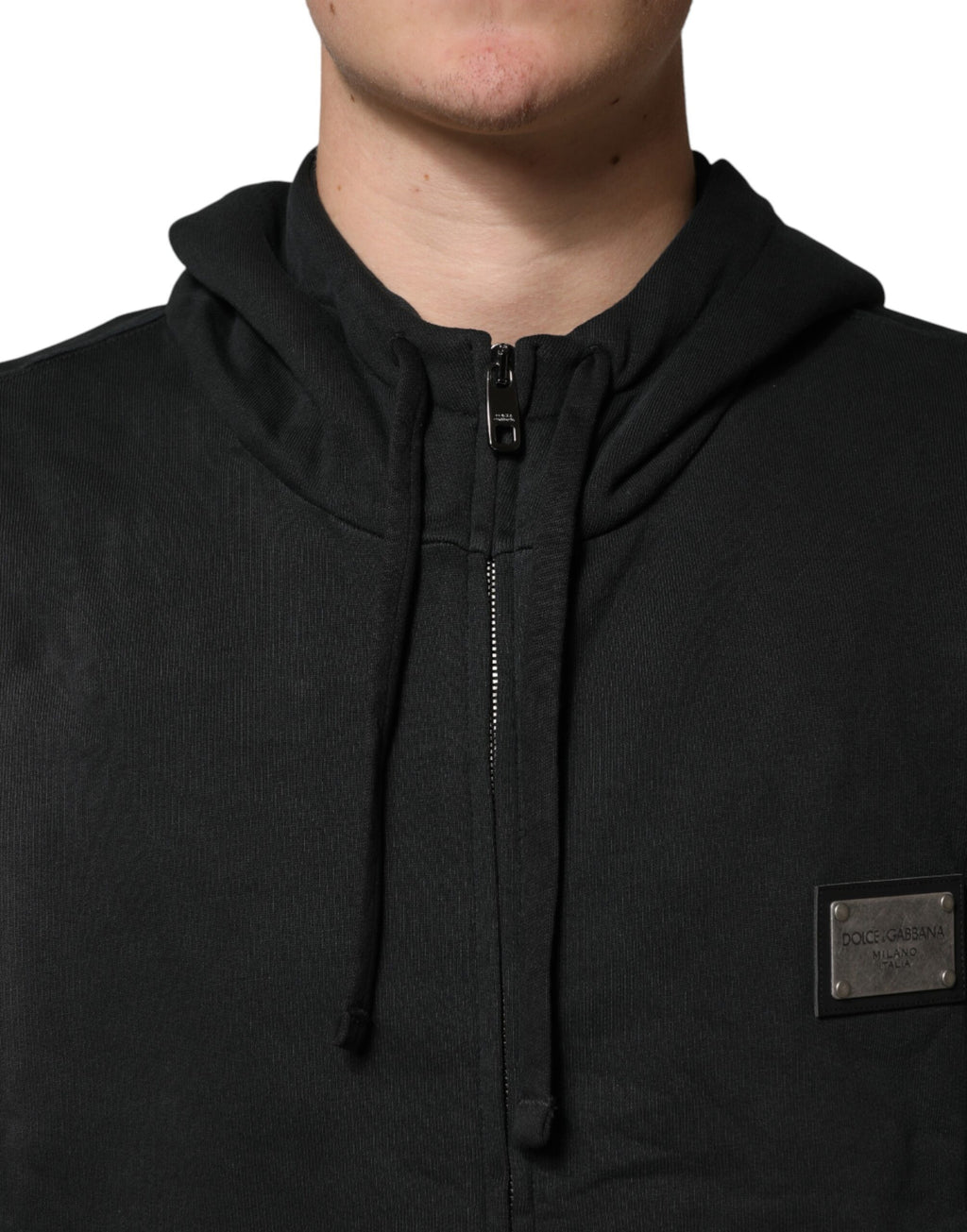 Dolce & Gabbana Black Hoodie for Men additional view