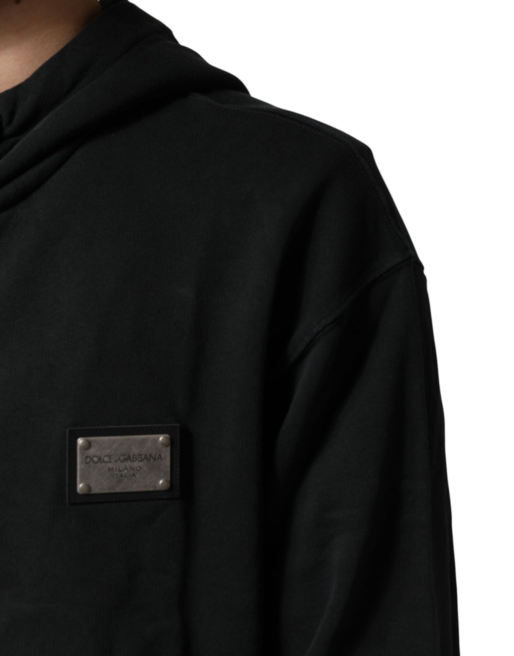 Dolce & Gabbana Black Hoodie for Men additional view