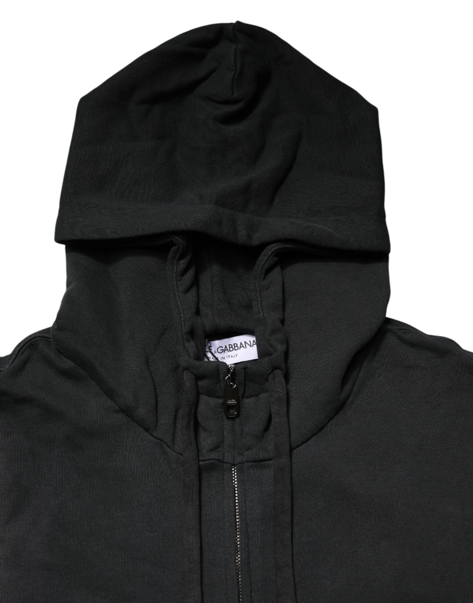 Dolce & Gabbana Black Hoodie for Men additional view