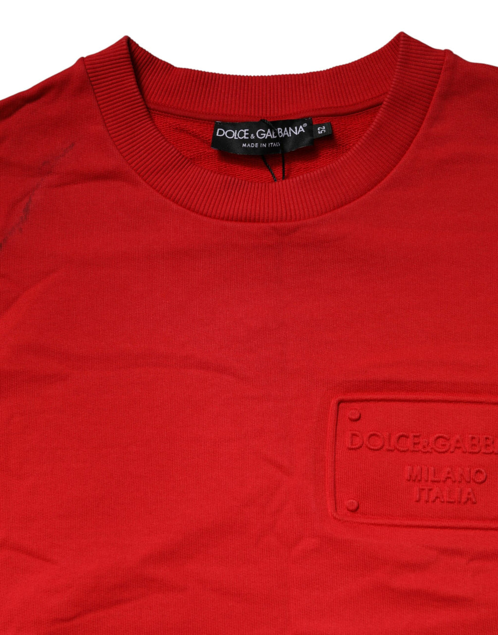 Dolce & Gabbana Red Long Sleeve T-Shirt for Men additional view