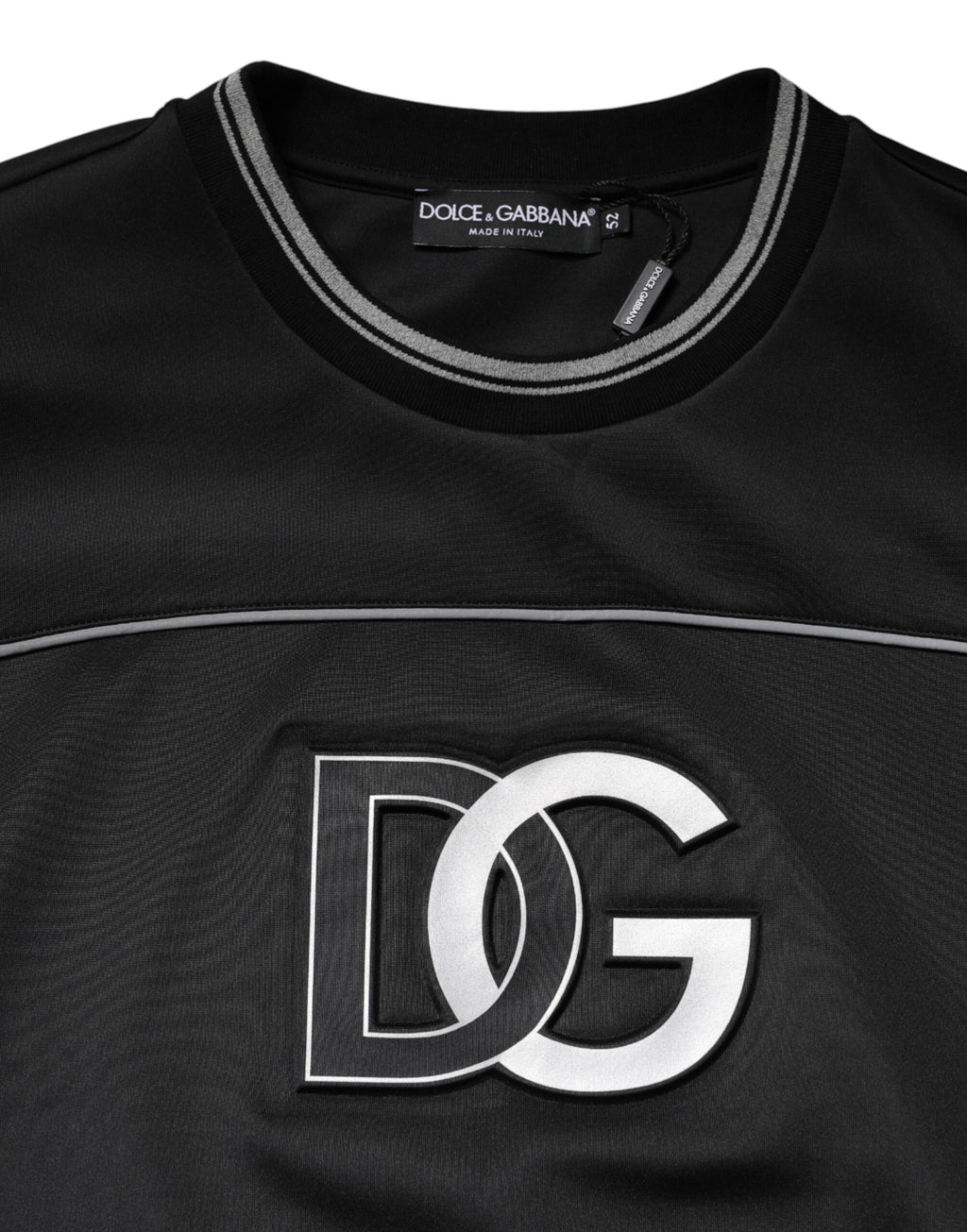 Dolce & Gabbana Black Long Sleeve T-Shirt for Men additional view