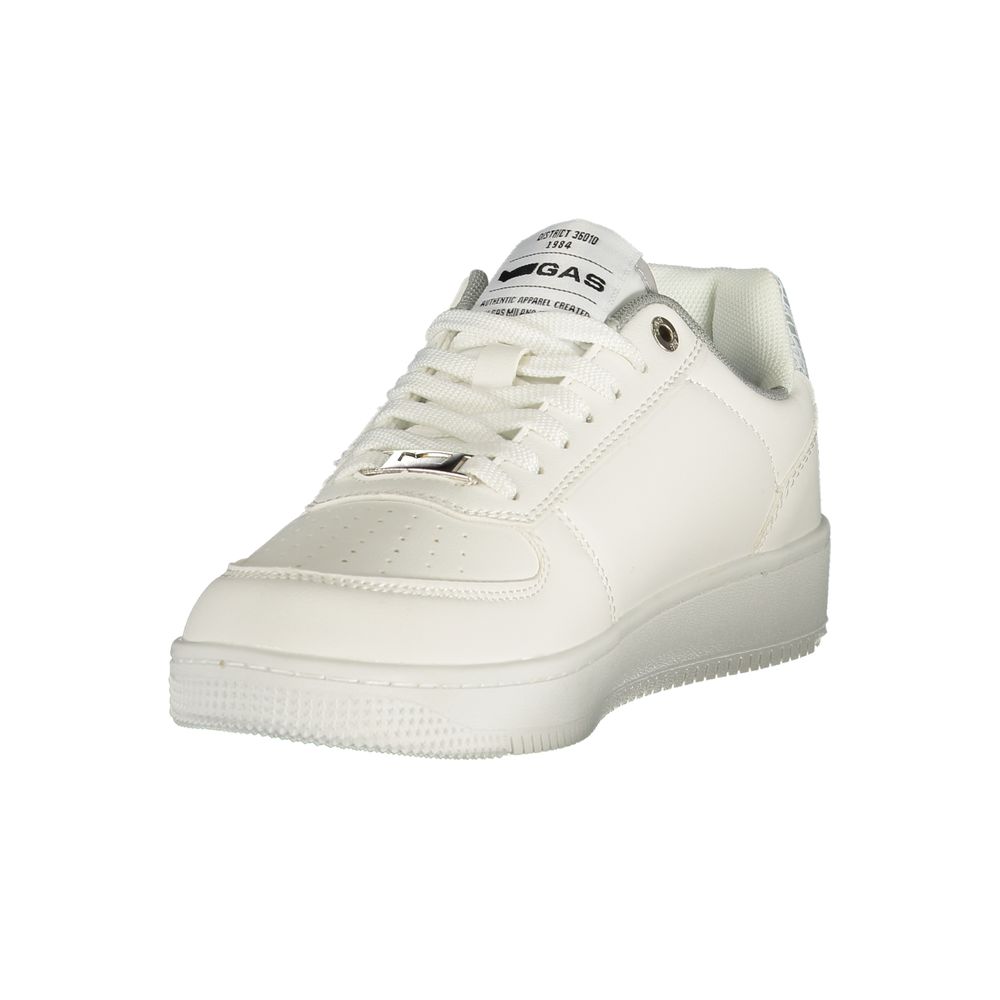 Gas Bianco Polyurethane Women Sneaker