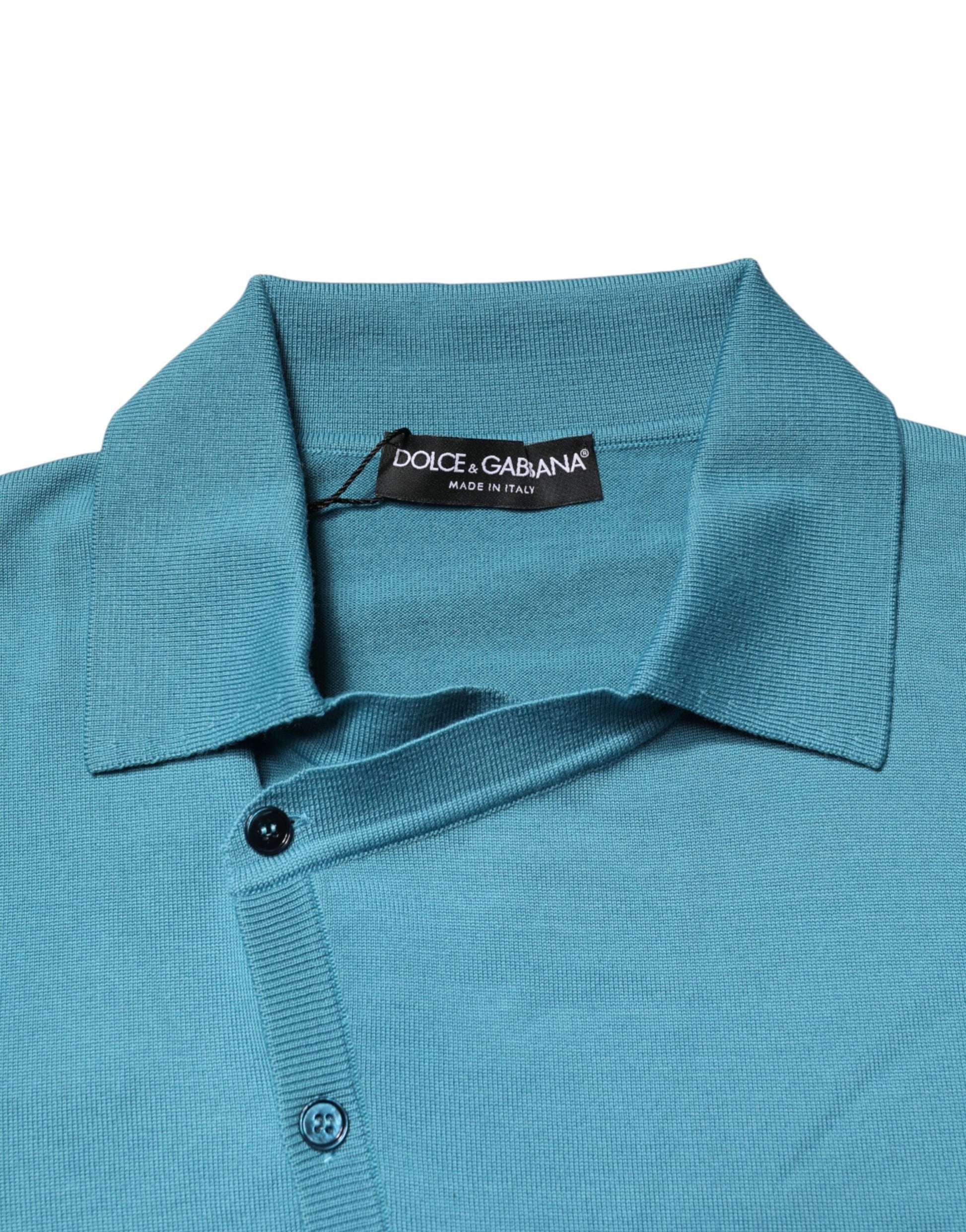 Dolce & Gabbana Blue Long Sleeve T-Shirt for Men additional view