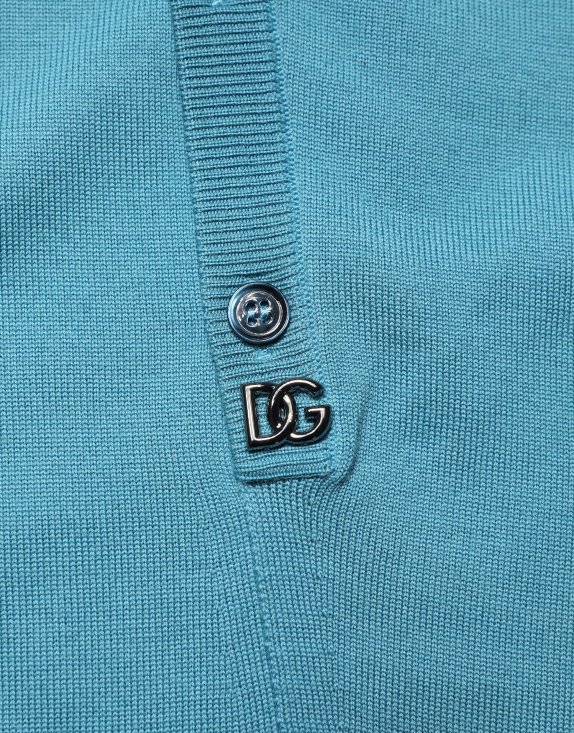 Dolce & Gabbana Blue Long Sleeve T-Shirt for Men additional view