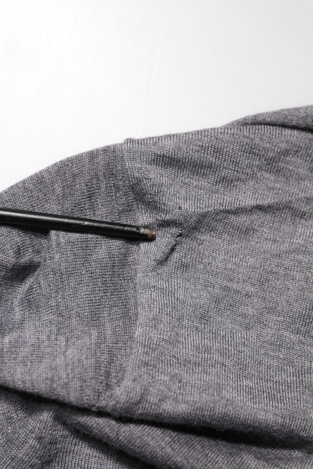 Dolce & Gabbana Gray Cashmere V-Neck Men Pullover Sweater