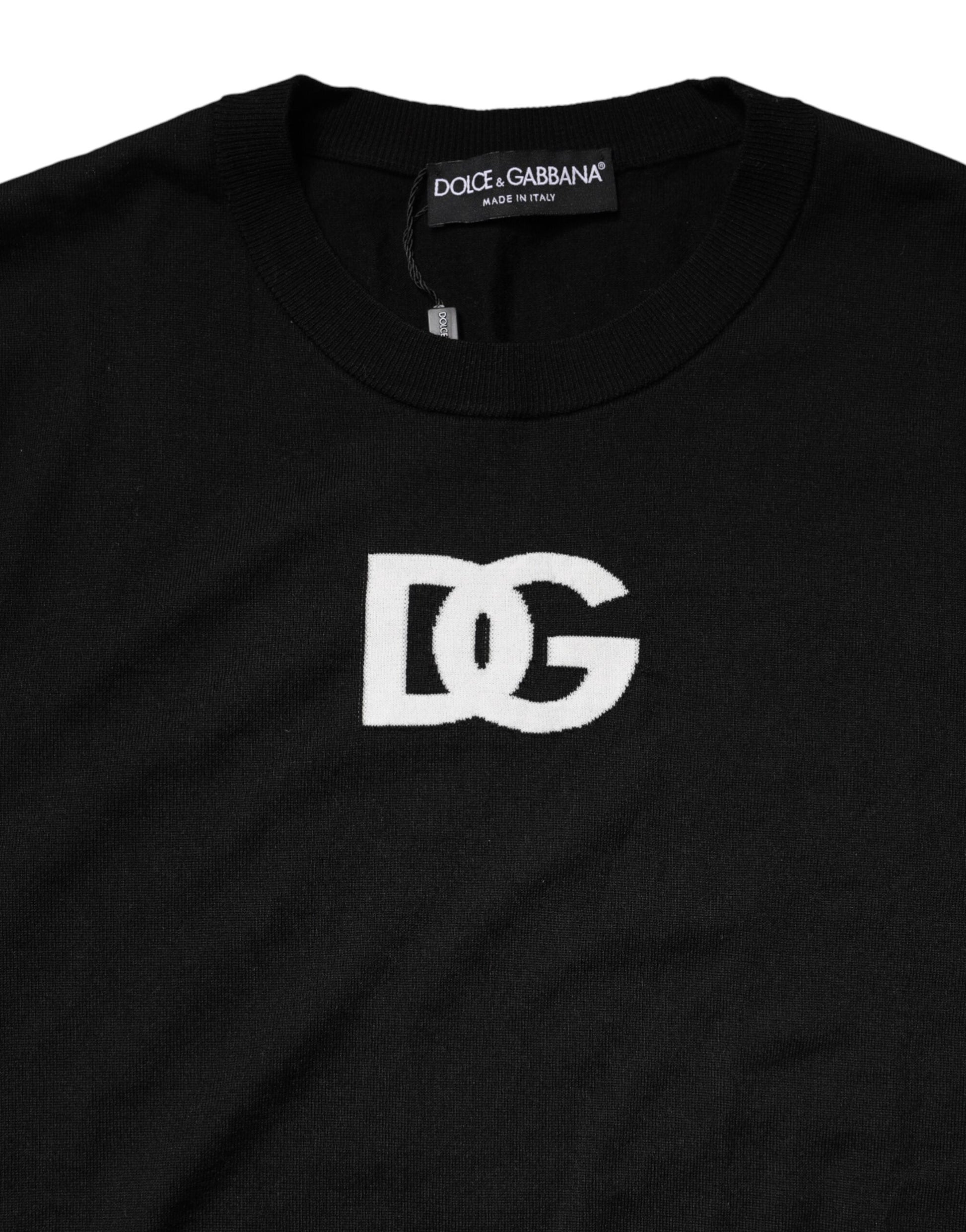 Dolce & Gabbana Black Long Sleeve T-Shirt for Men additional view