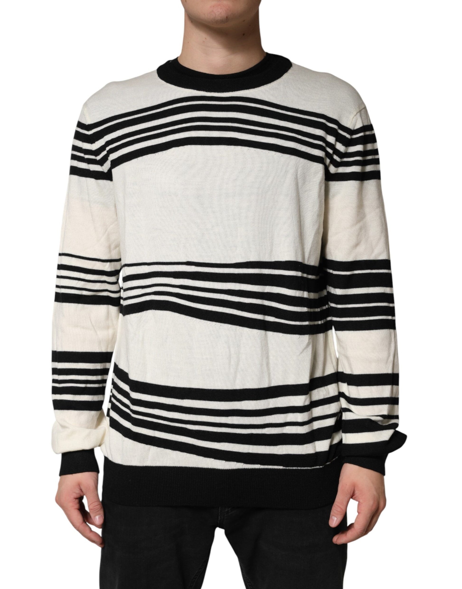 Dolce & Gabbana Black Long Sleeve T-Shirt for Men