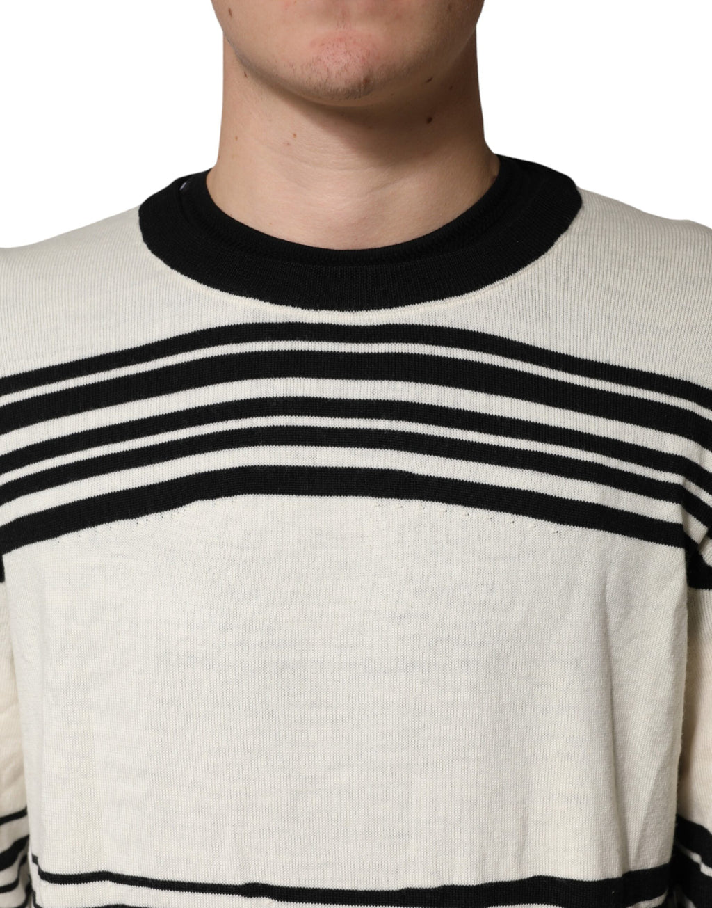 Dolce & Gabbana Black Long Sleeve T-Shirt for Men additional view