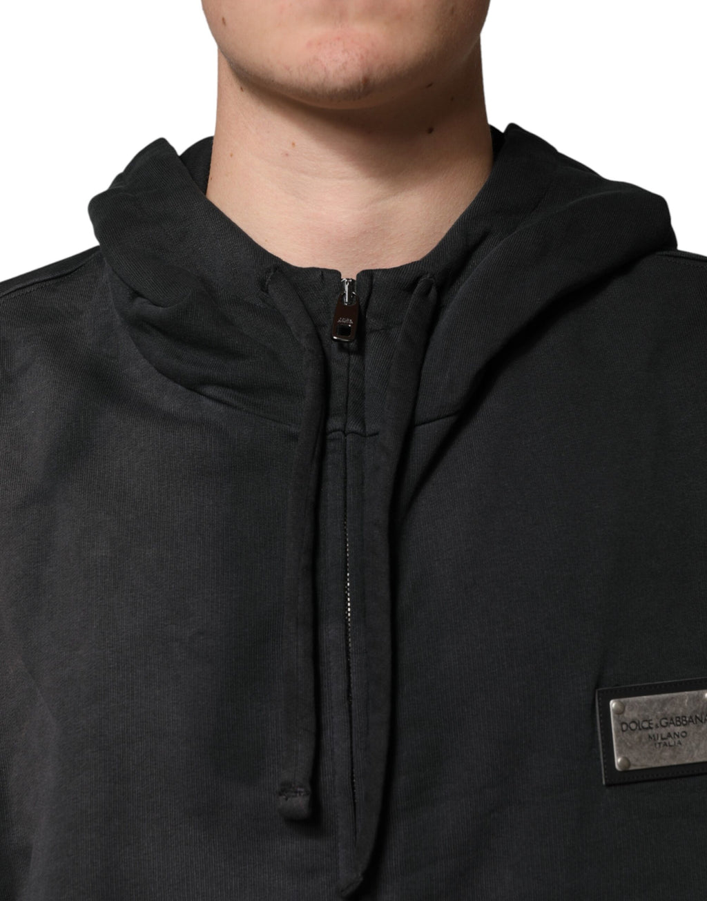 Dolce & Gabbana Black Hoodie for Men additional view