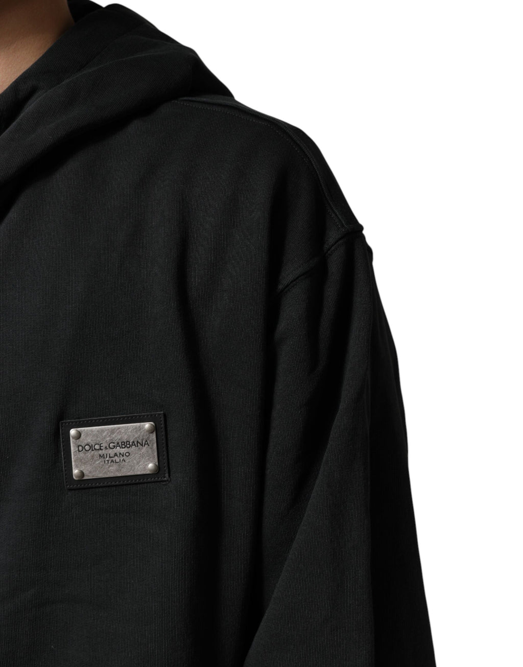 Dolce & Gabbana Black Hoodie for Men additional view
