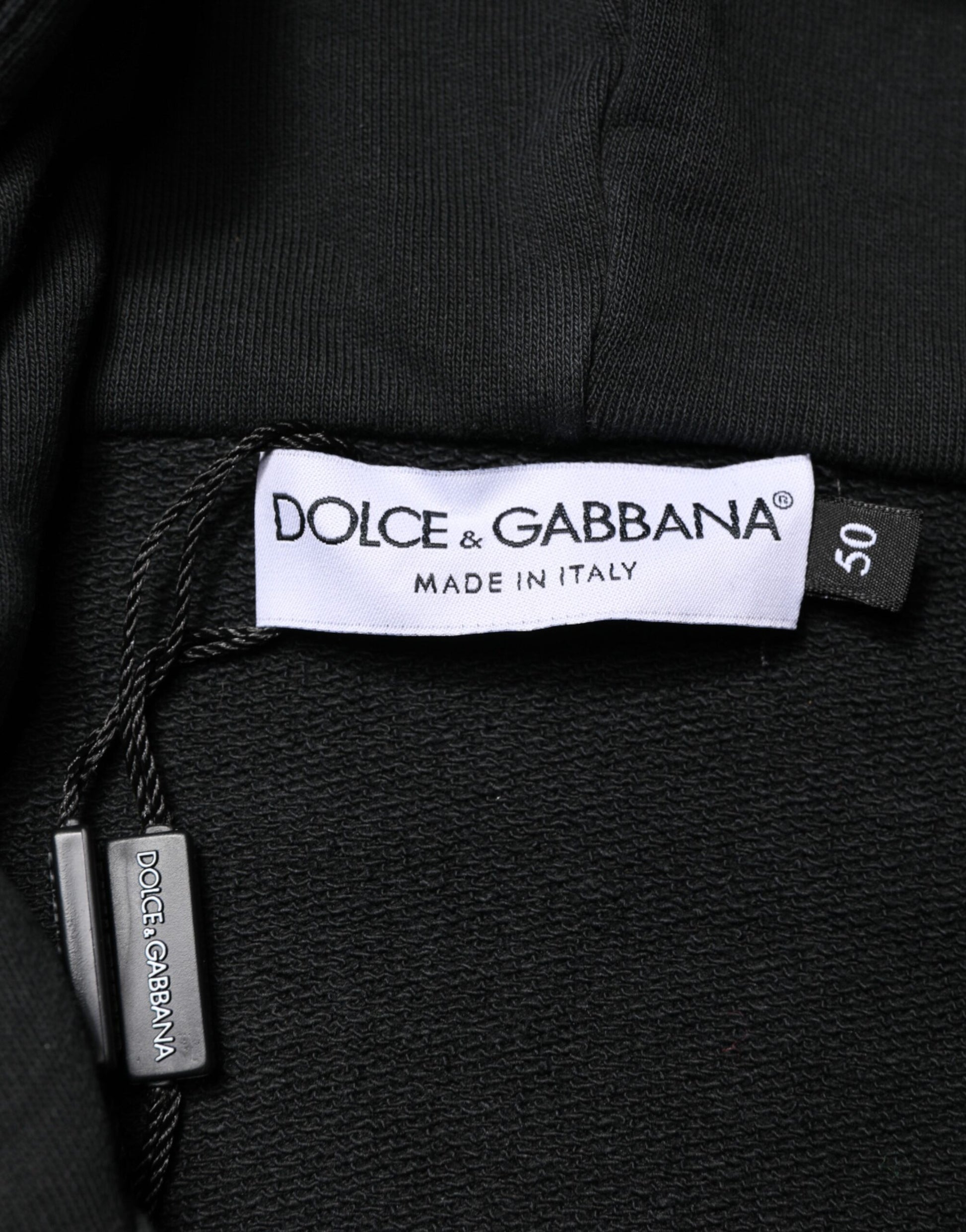 Dolce & Gabbana Black Hoodie for Men additional view