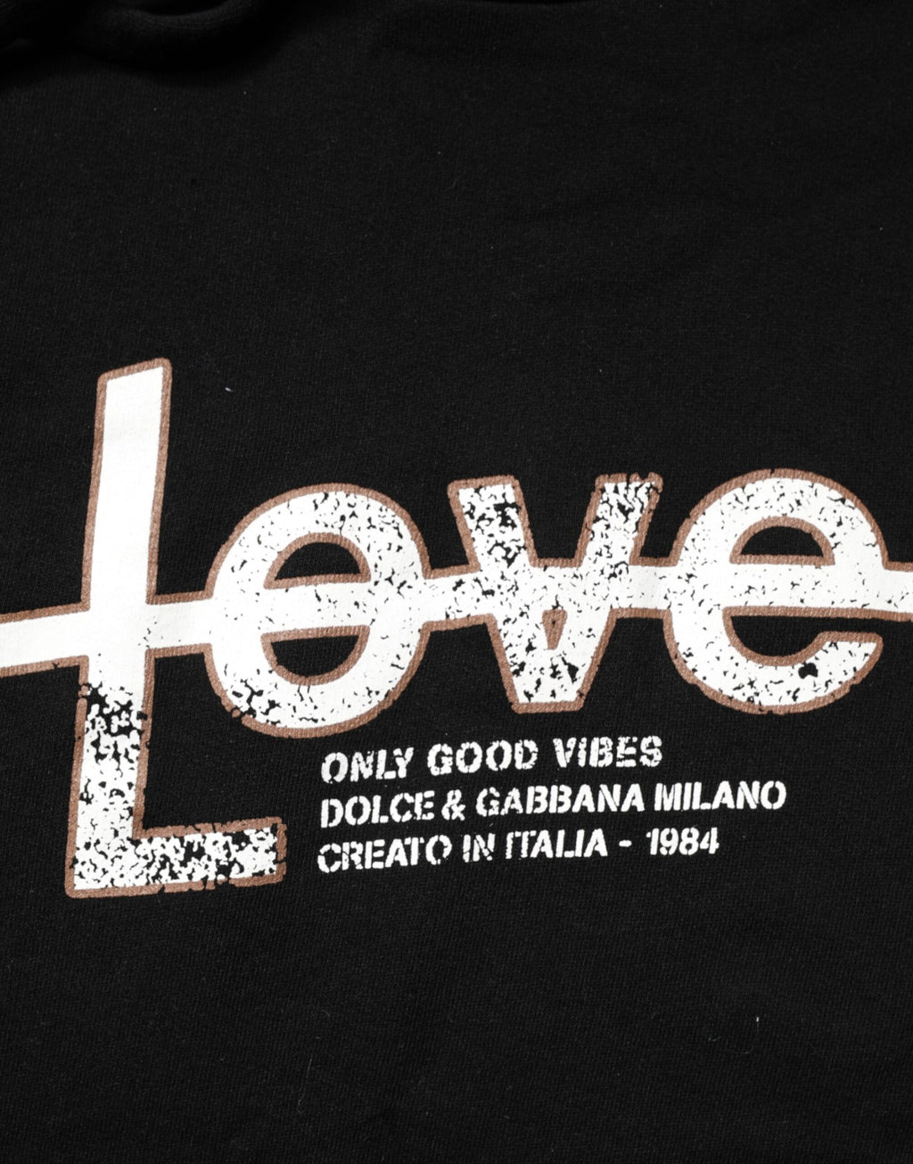 Dolce & Gabbana Black Hoodie for Men additional view