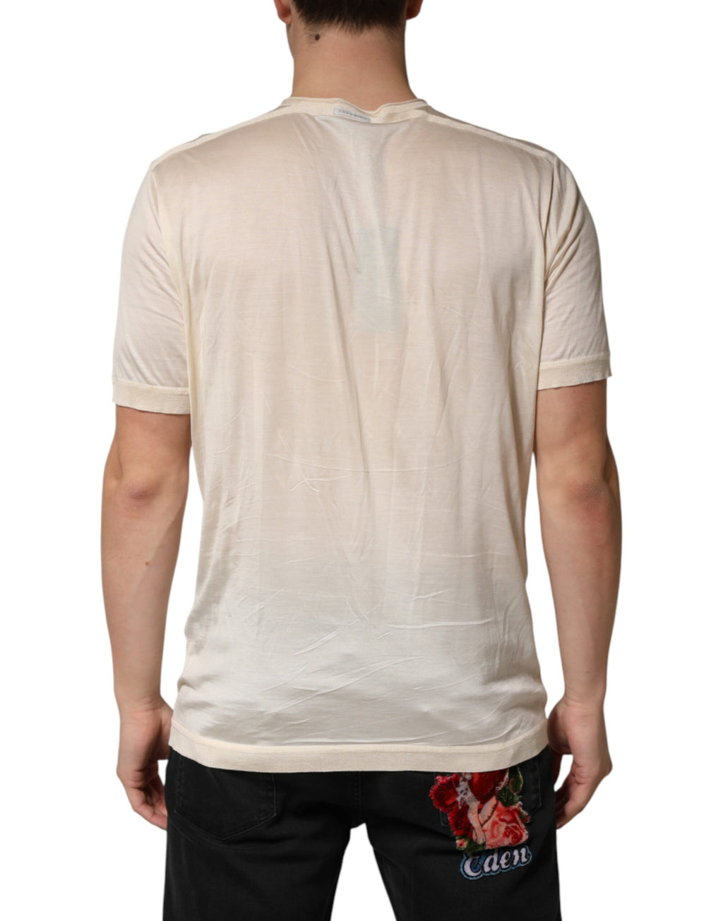 Dolce & Gabbana White Shortsleeve for Men side view