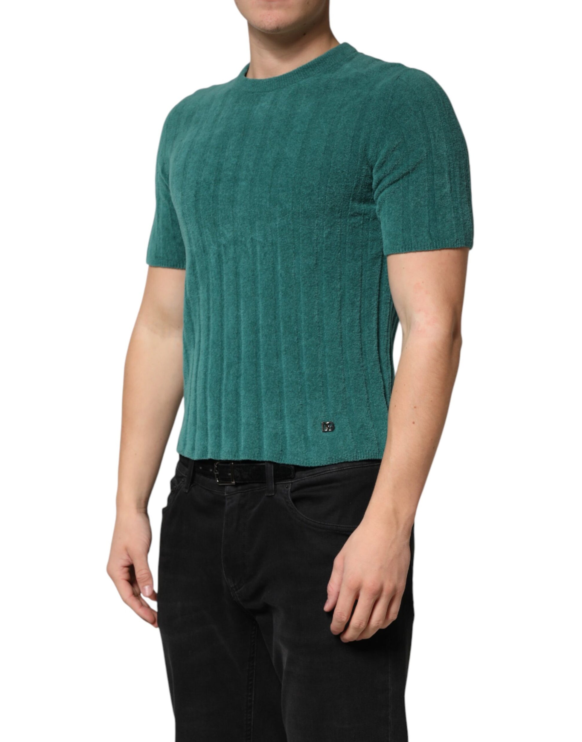 Dolce & Gabbana Green Shortsleeve for Men detail view