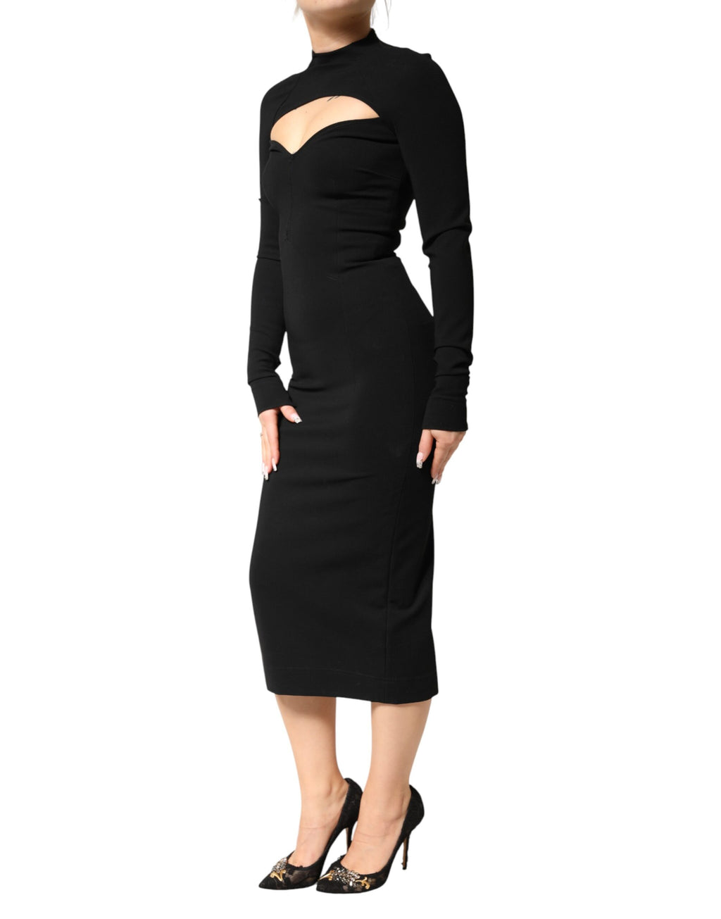Dolce & Gabbana Black Longsleeve for Women detail view
