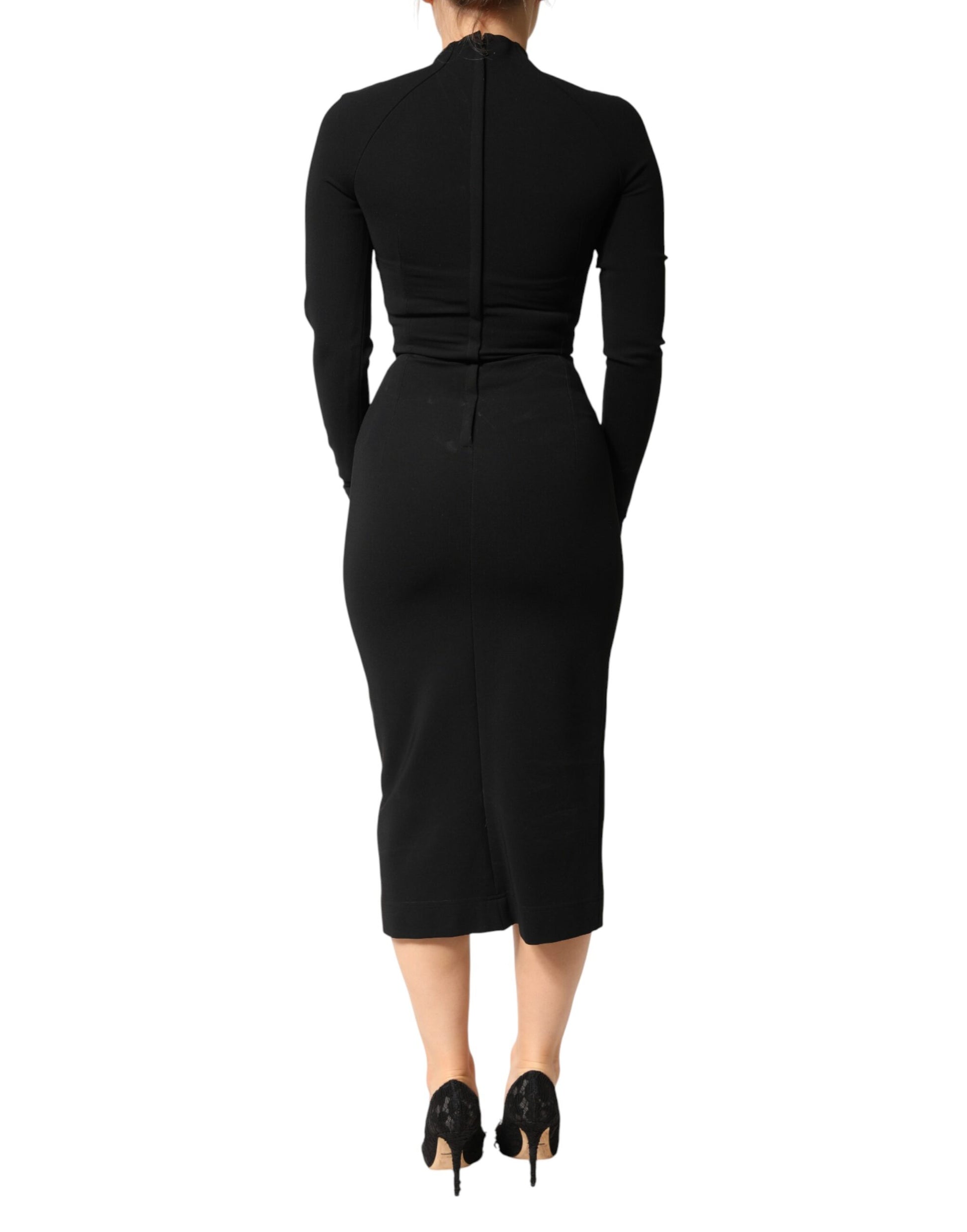 Dolce & Gabbana Black Longsleeve for Women side view