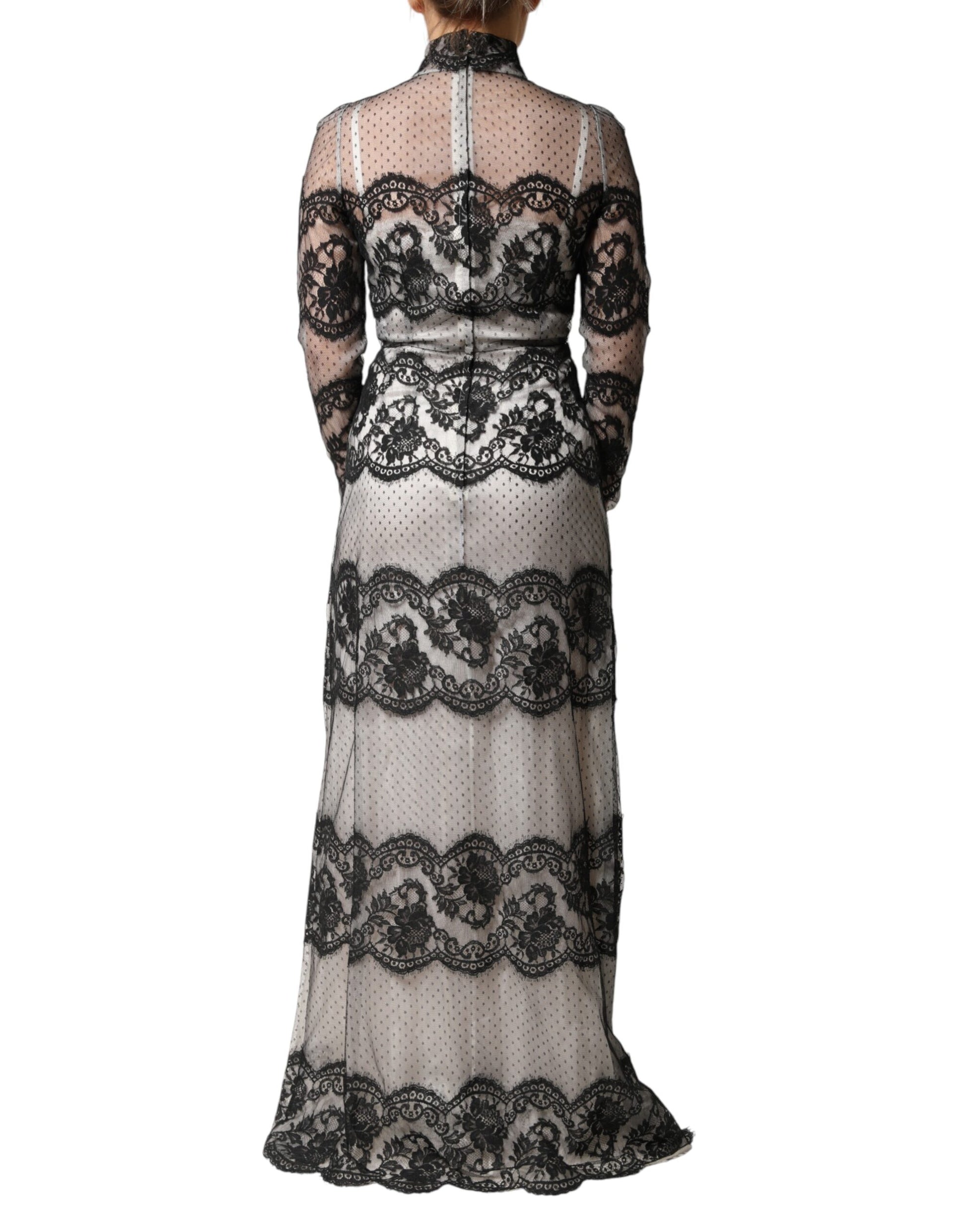 Dolce & Gabbana Black Long Dress for Women additional view
