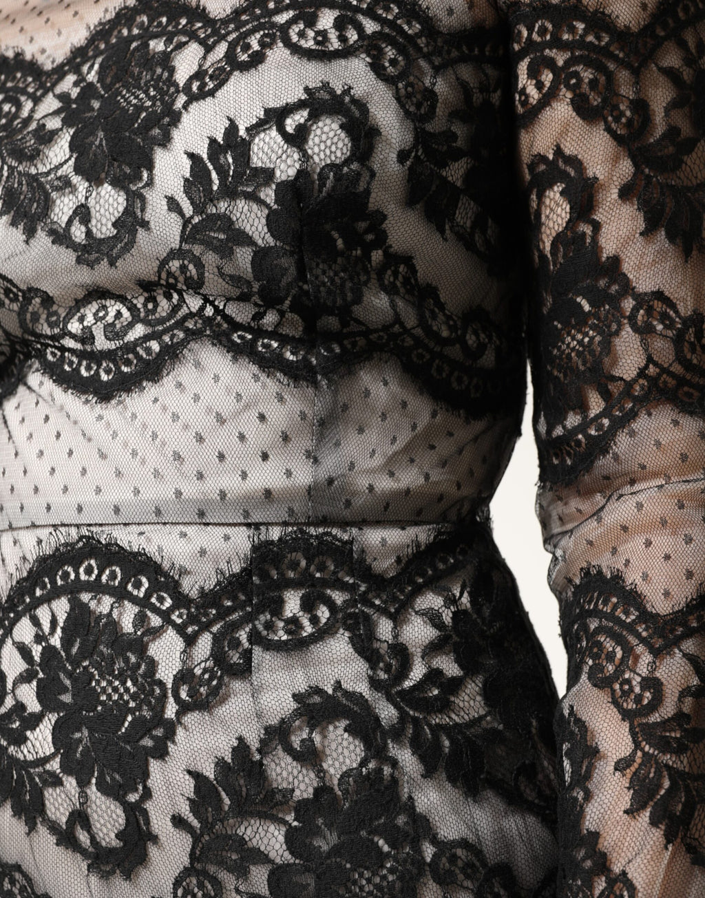 Dolce & Gabbana Black Long Dress for Women additional view