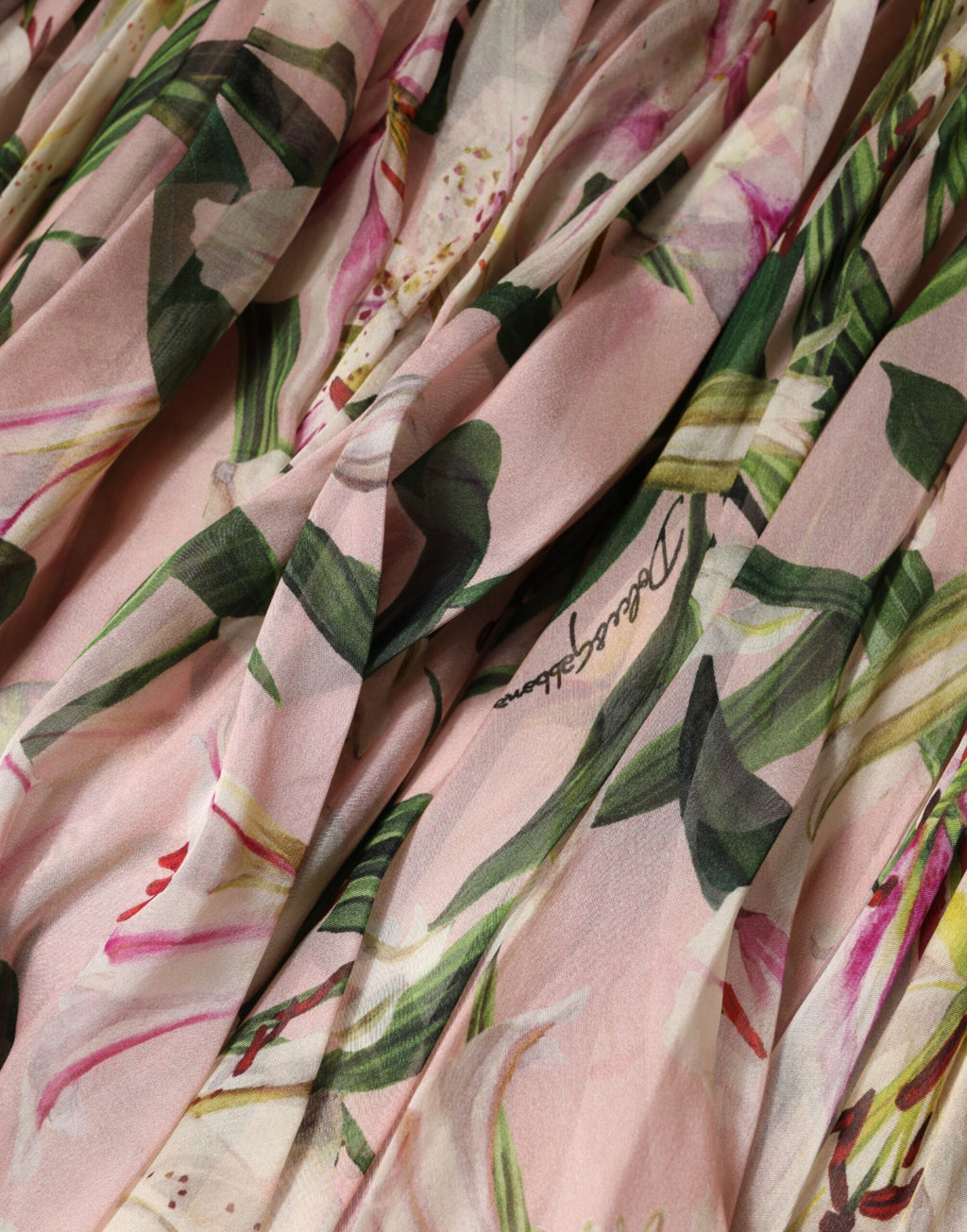 Dolce & Gabbana Pink Long Dress for Women additional view