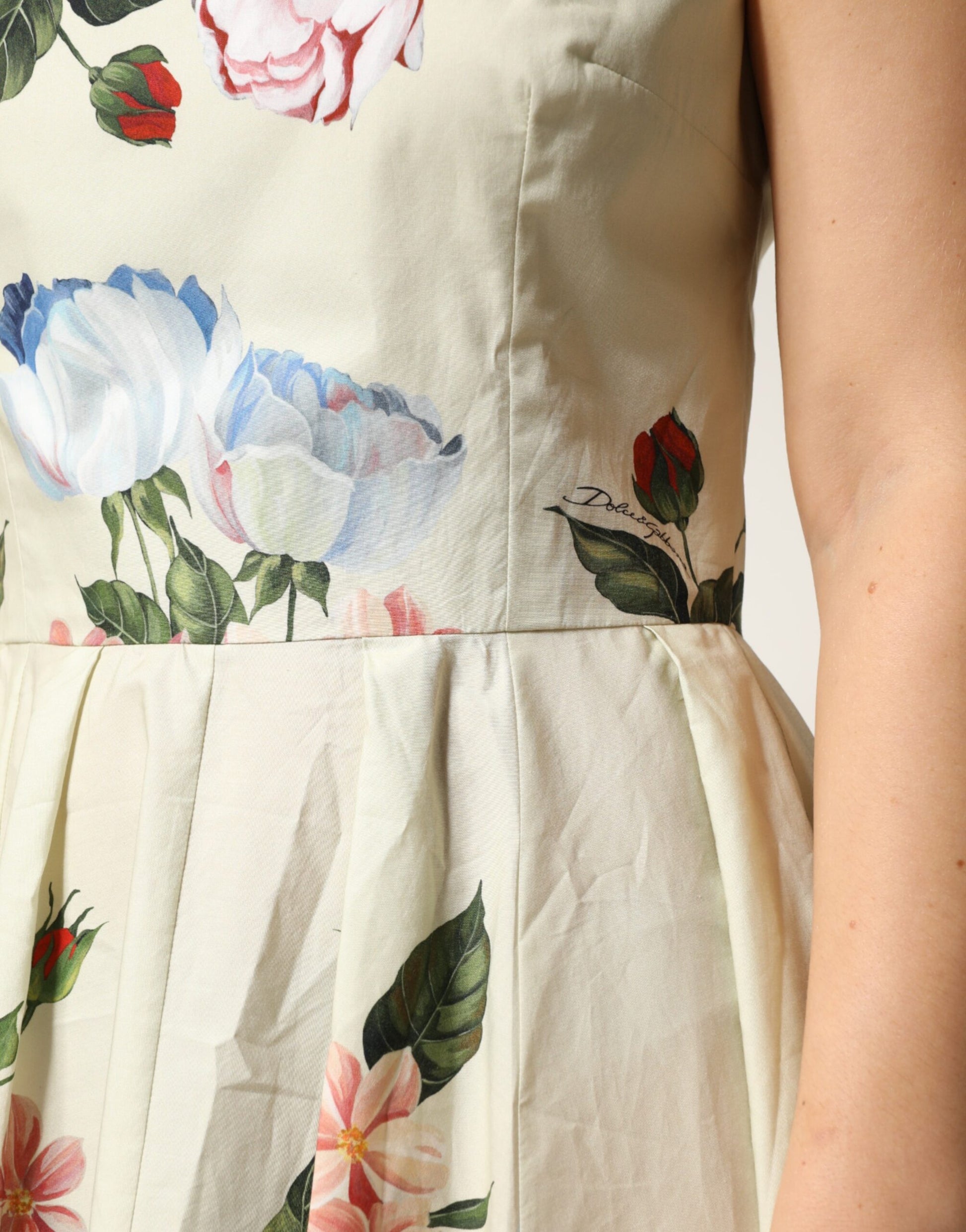 Dolce & Gabbana Beige Midi Dress for Women additional view