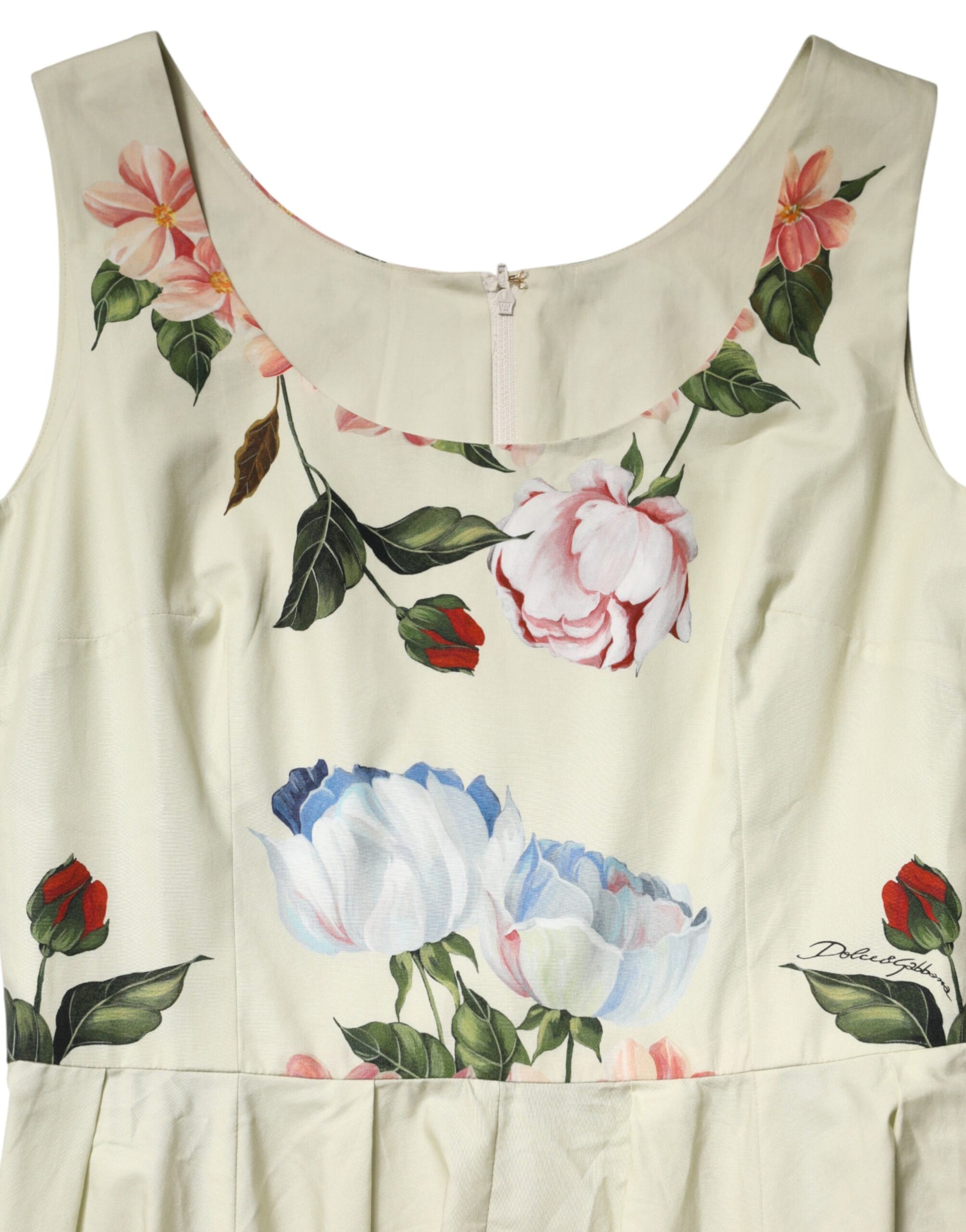 Dolce & Gabbana Beige Midi Dress for Women additional view