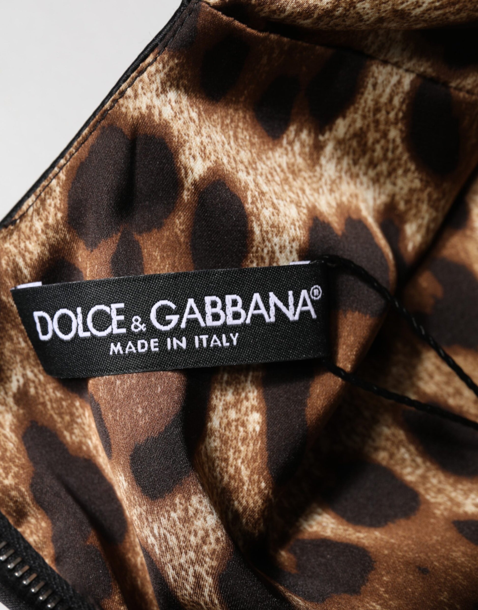 Dolce & Gabbana Black Midi Dress for Women additional view