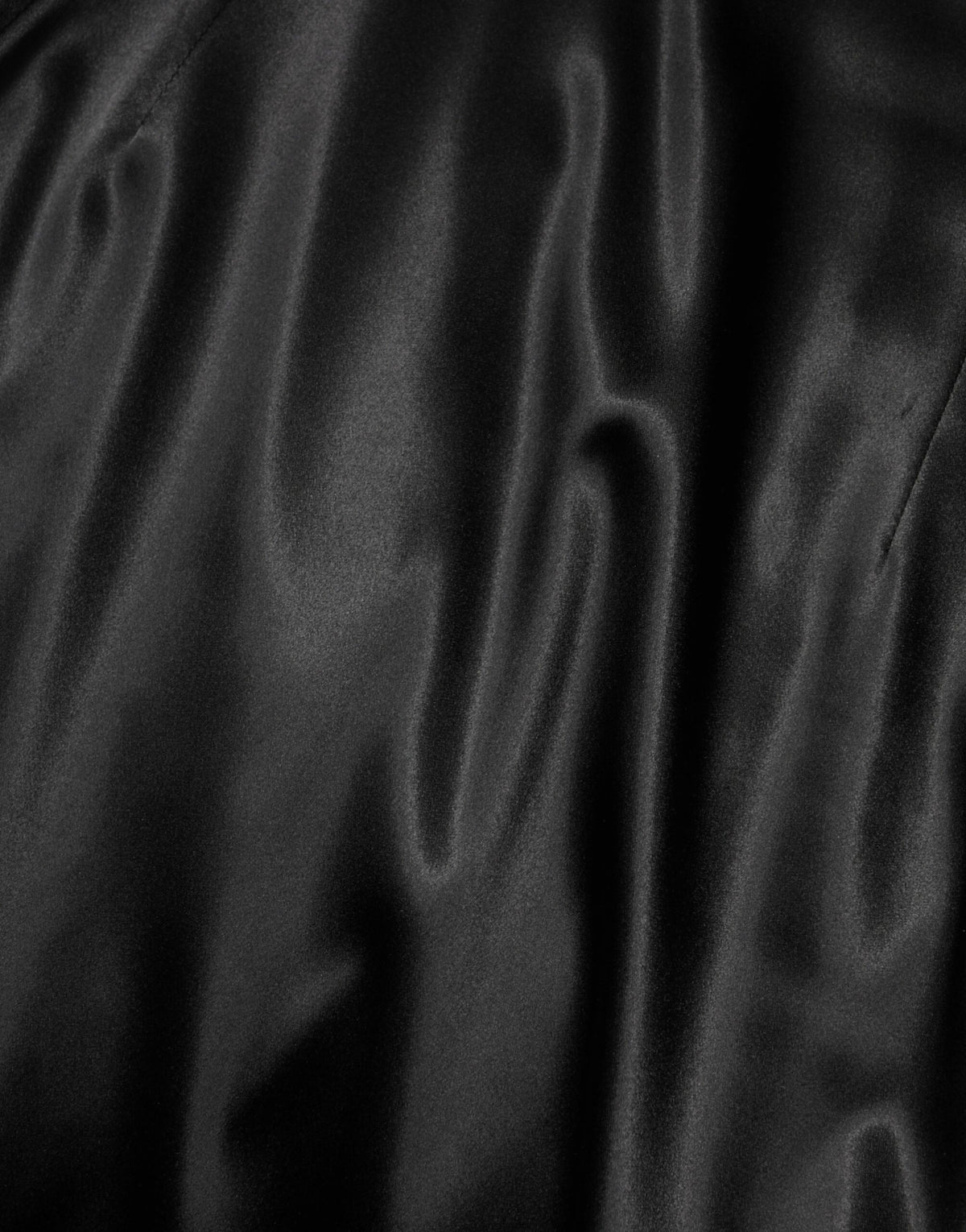 Robe fourreau midi Dolce & Gabbana en satin noir à manches courtes