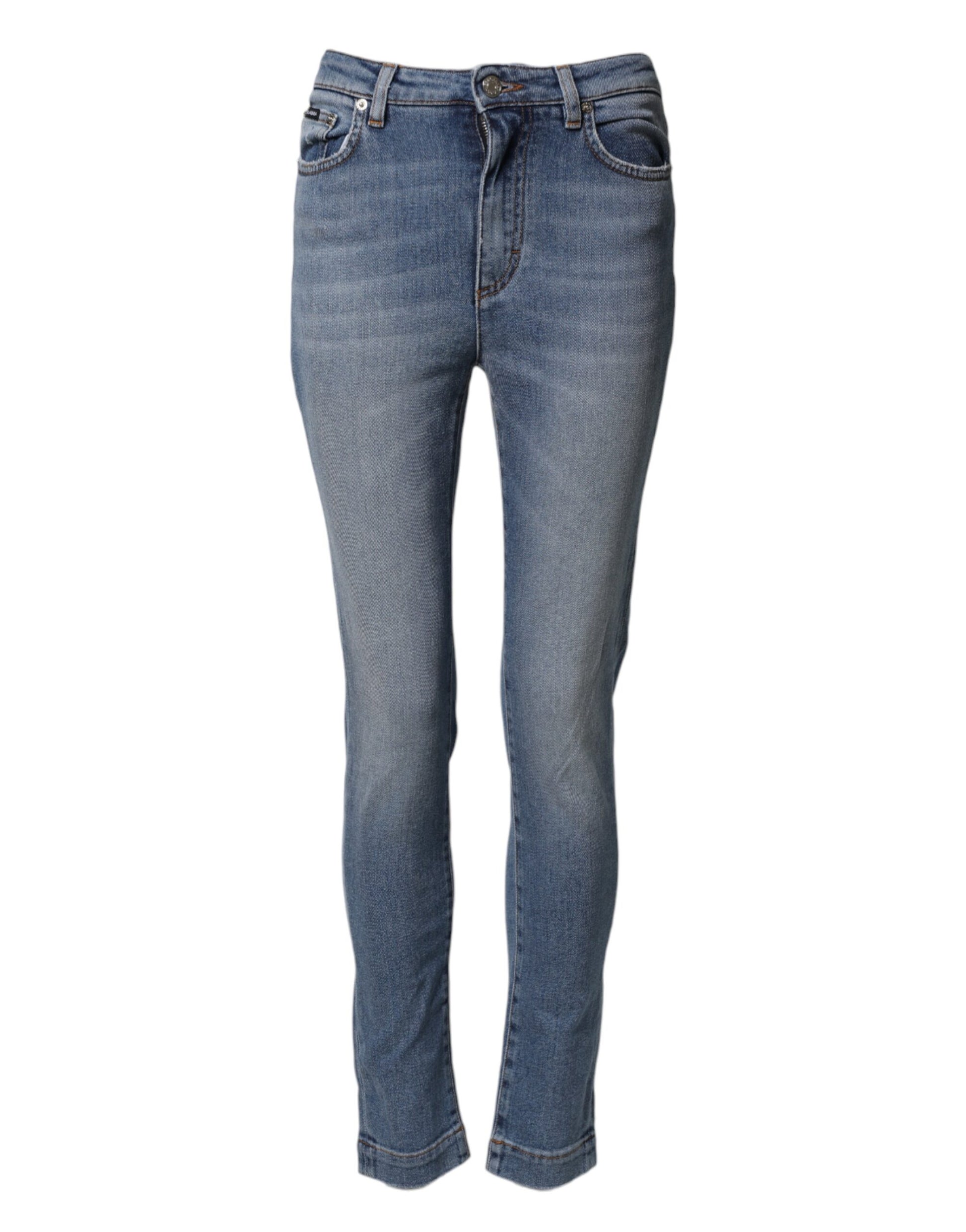 Dolce & Gabbana Blue Skinny Jeans for Women