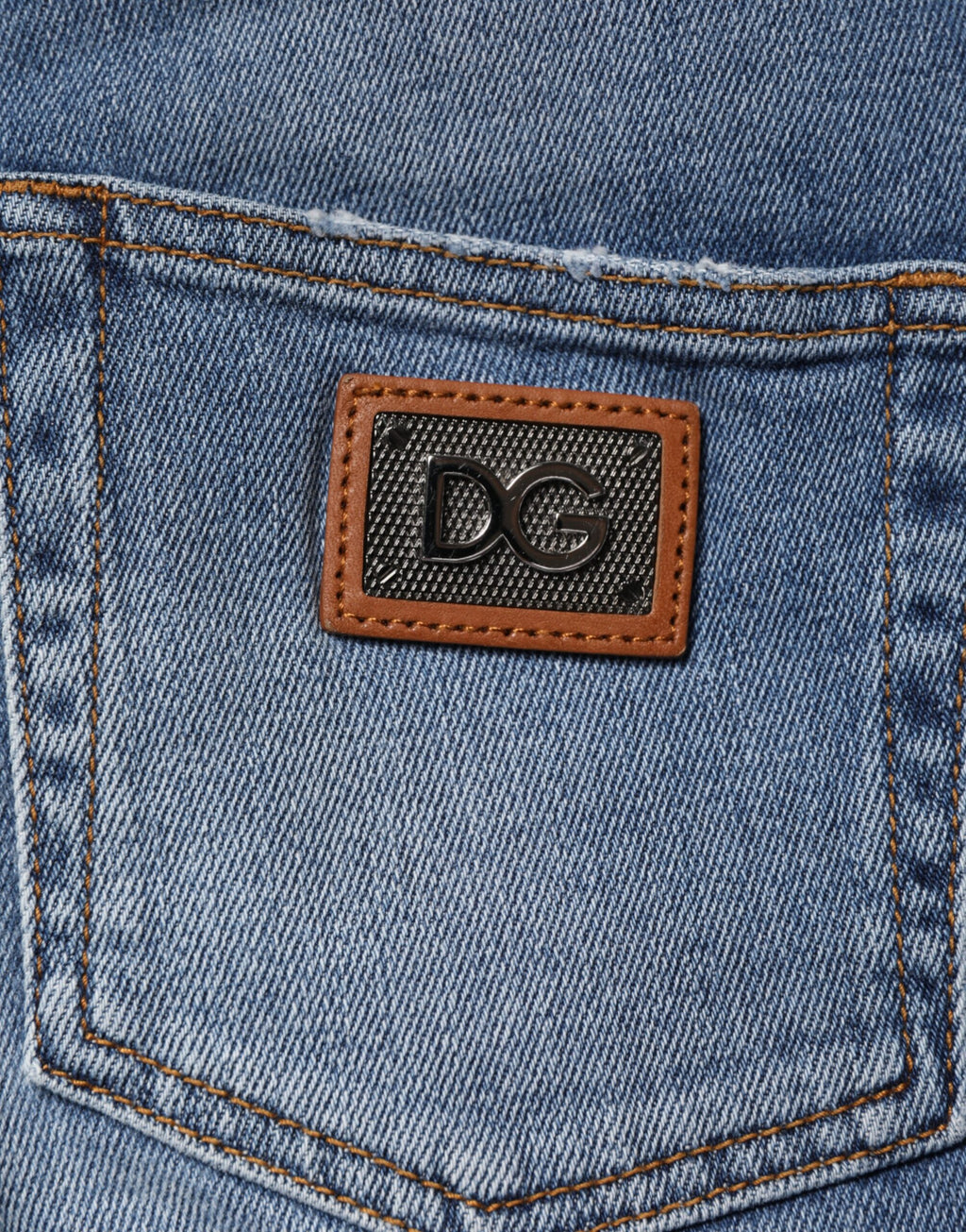 Dolce & Gabbana Blue Skinny Jeans for Women additional view