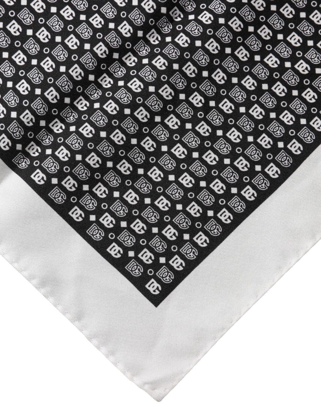 Dolce & Gabbana White Scarf for Men detail view