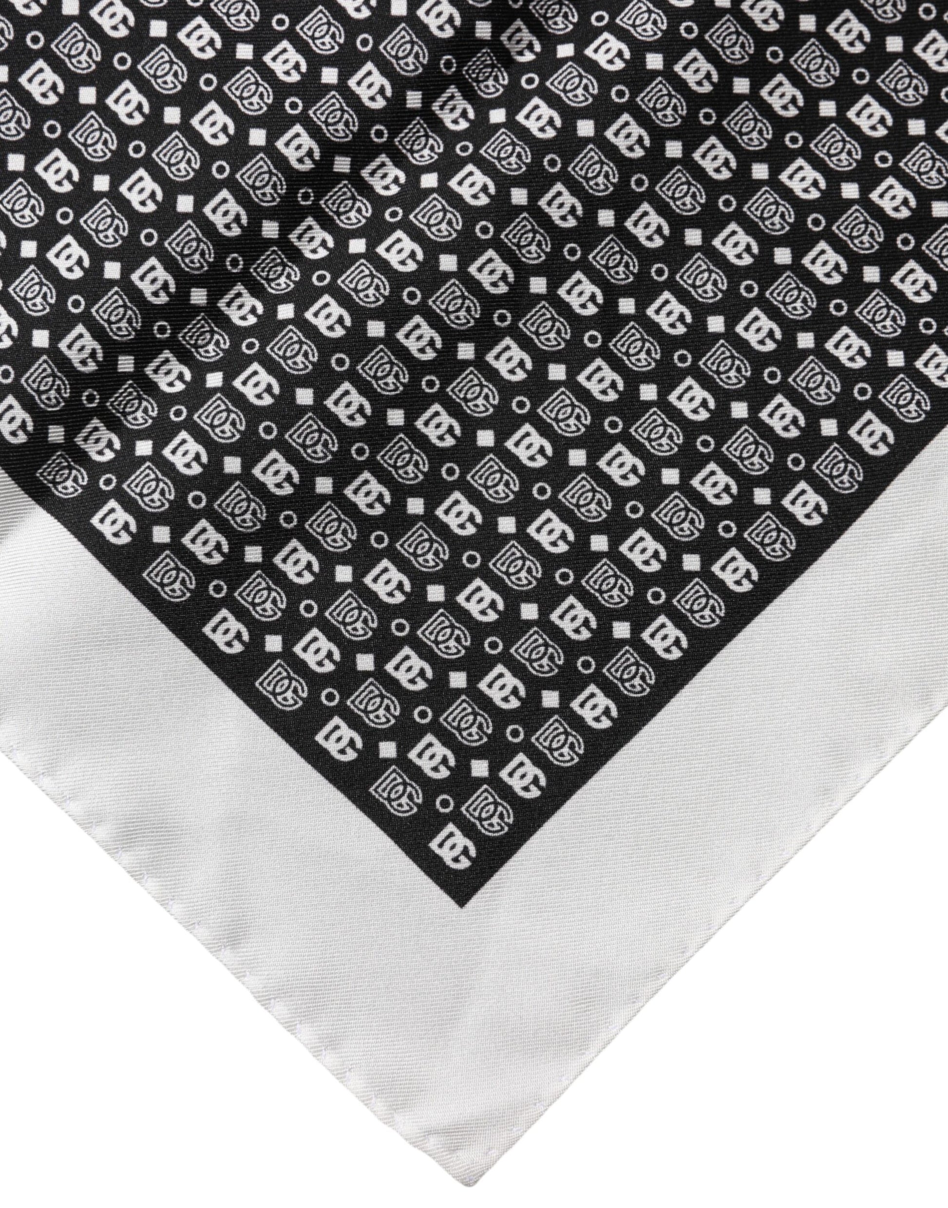 Dolce & Gabbana White Scarf for Men detail view
