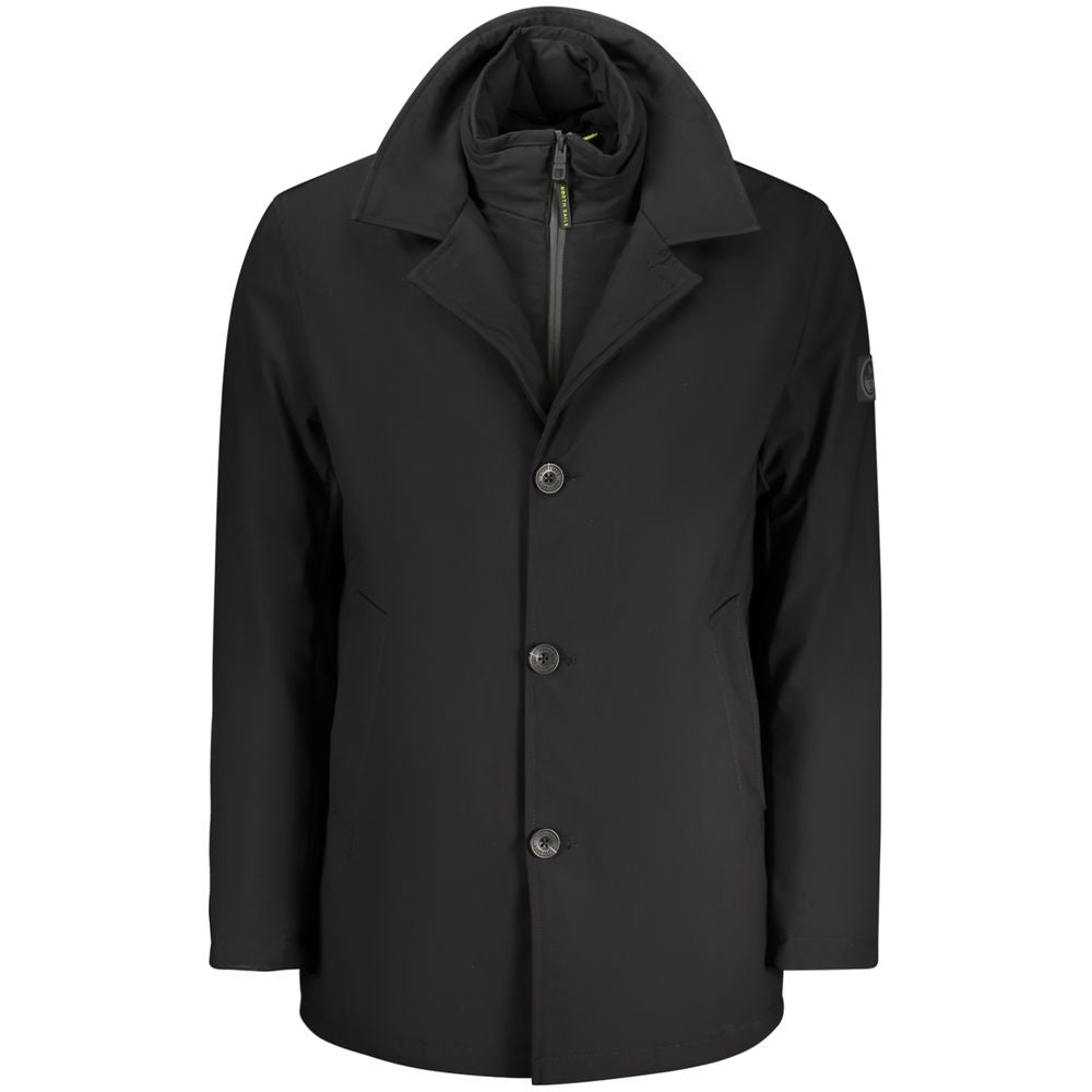 North Sails Black Trench Coats for Men