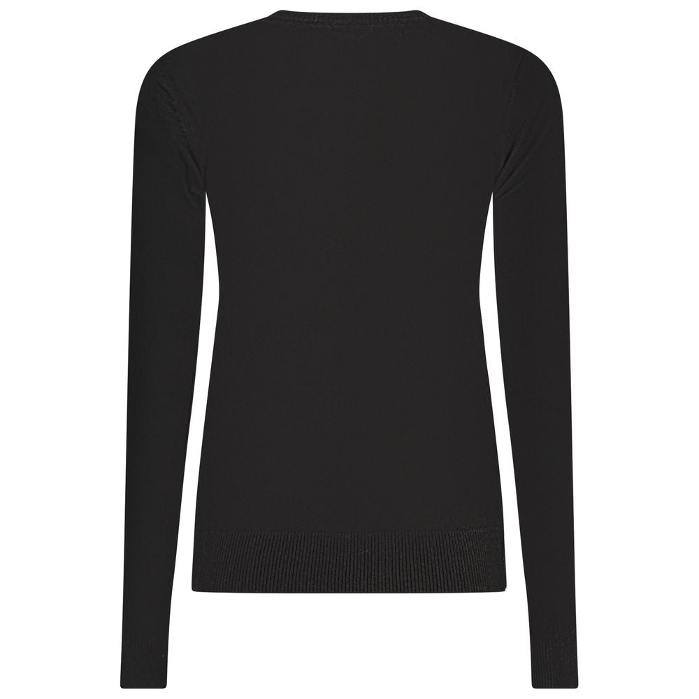 Norvège 1963 Pull Femme Noir Viscose