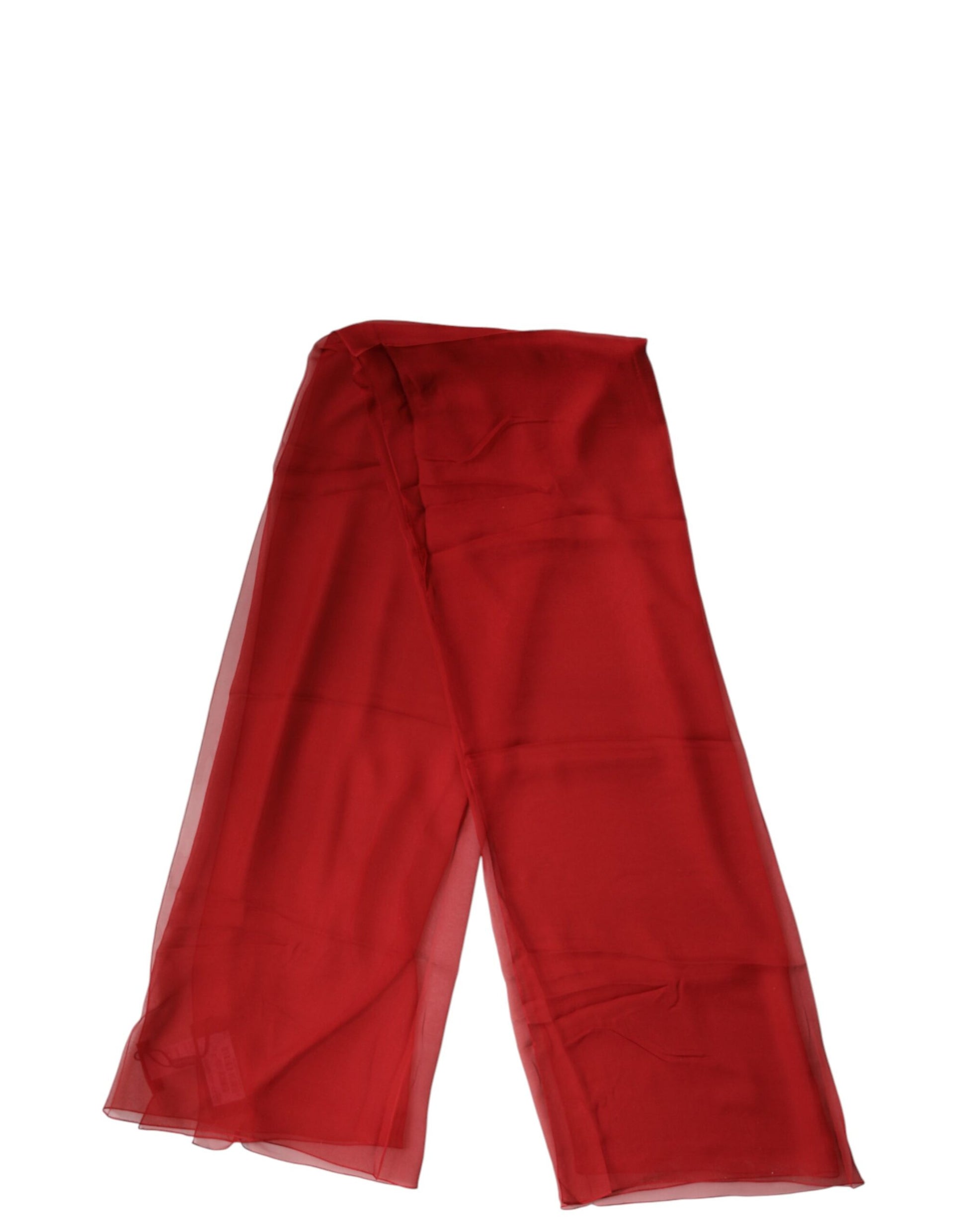 Dolce & Gabbana Red Scarf for Men detail view