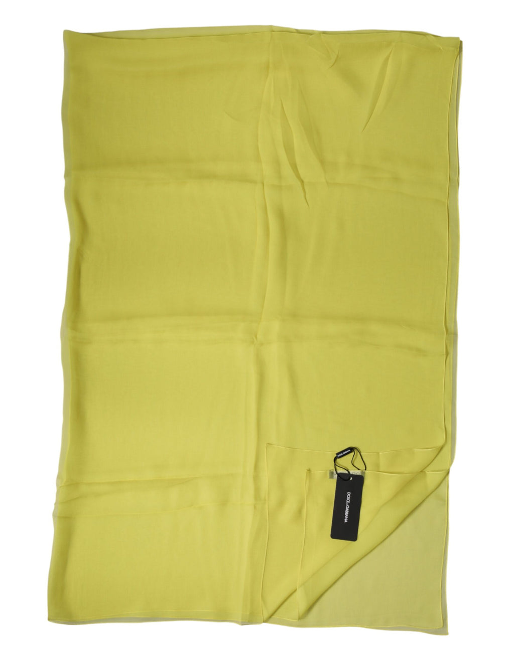 Dolce & Gabbana Yellow Scarf for Men detail view