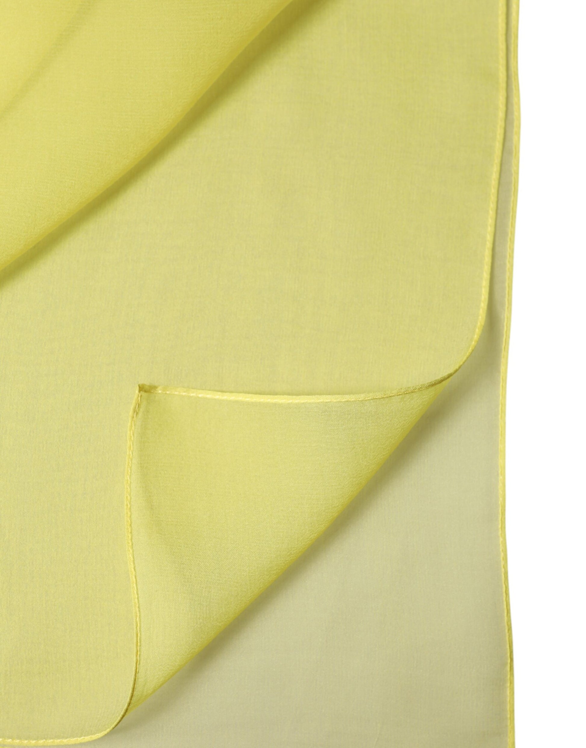 Dolce & Gabbana Yellow Scarf for Men side view