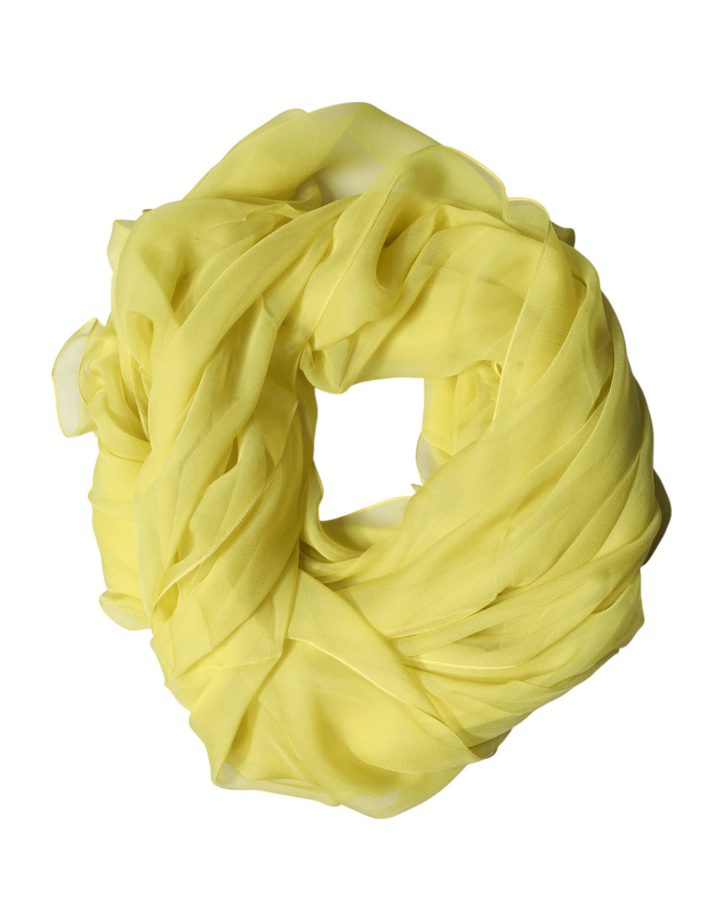 Dolce & Gabbana Yellow Scarf for Men