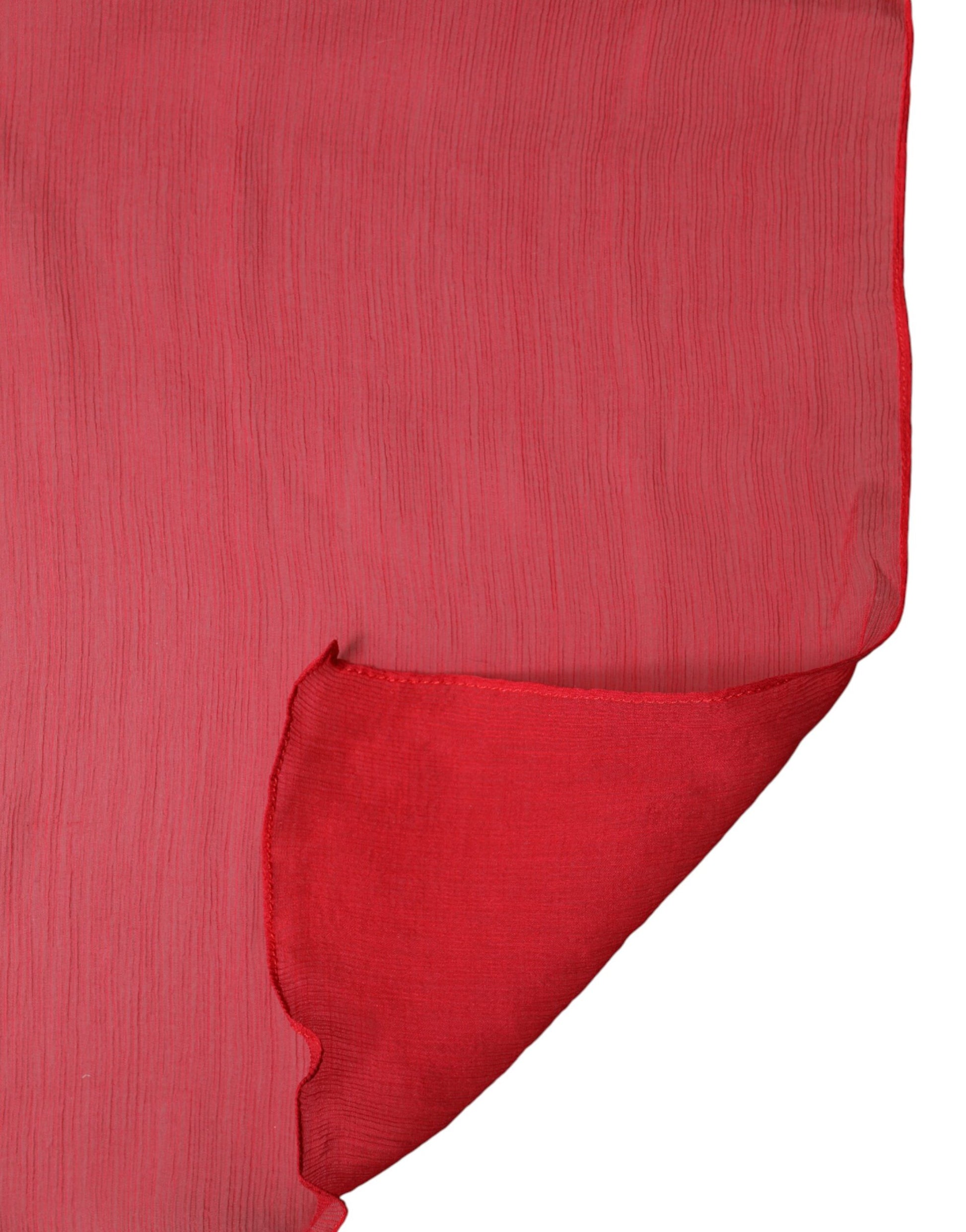 Dolce & Gabbana Red Scarf for Men side view
