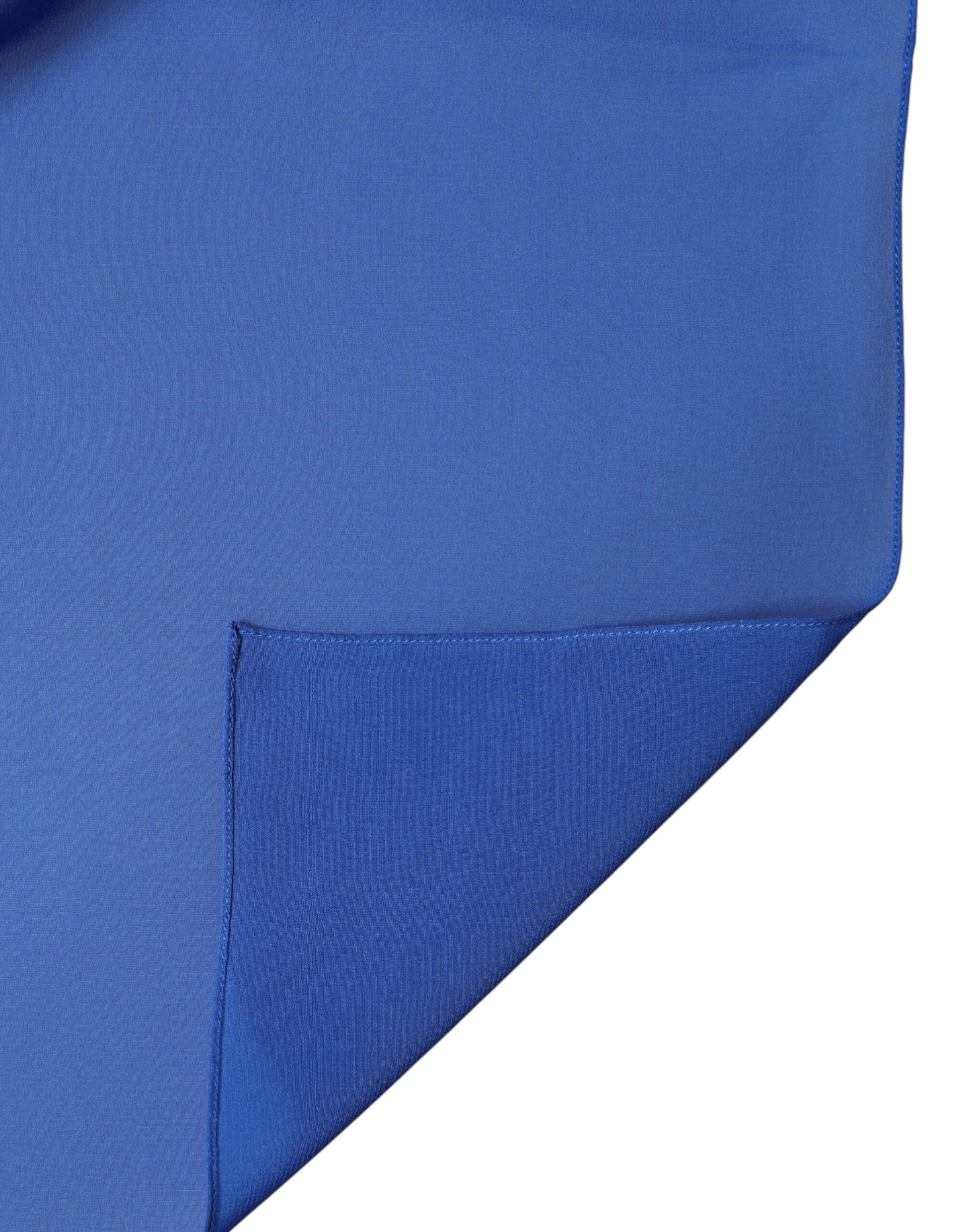 Dolce & Gabbana Blue Scarf for Men detail view