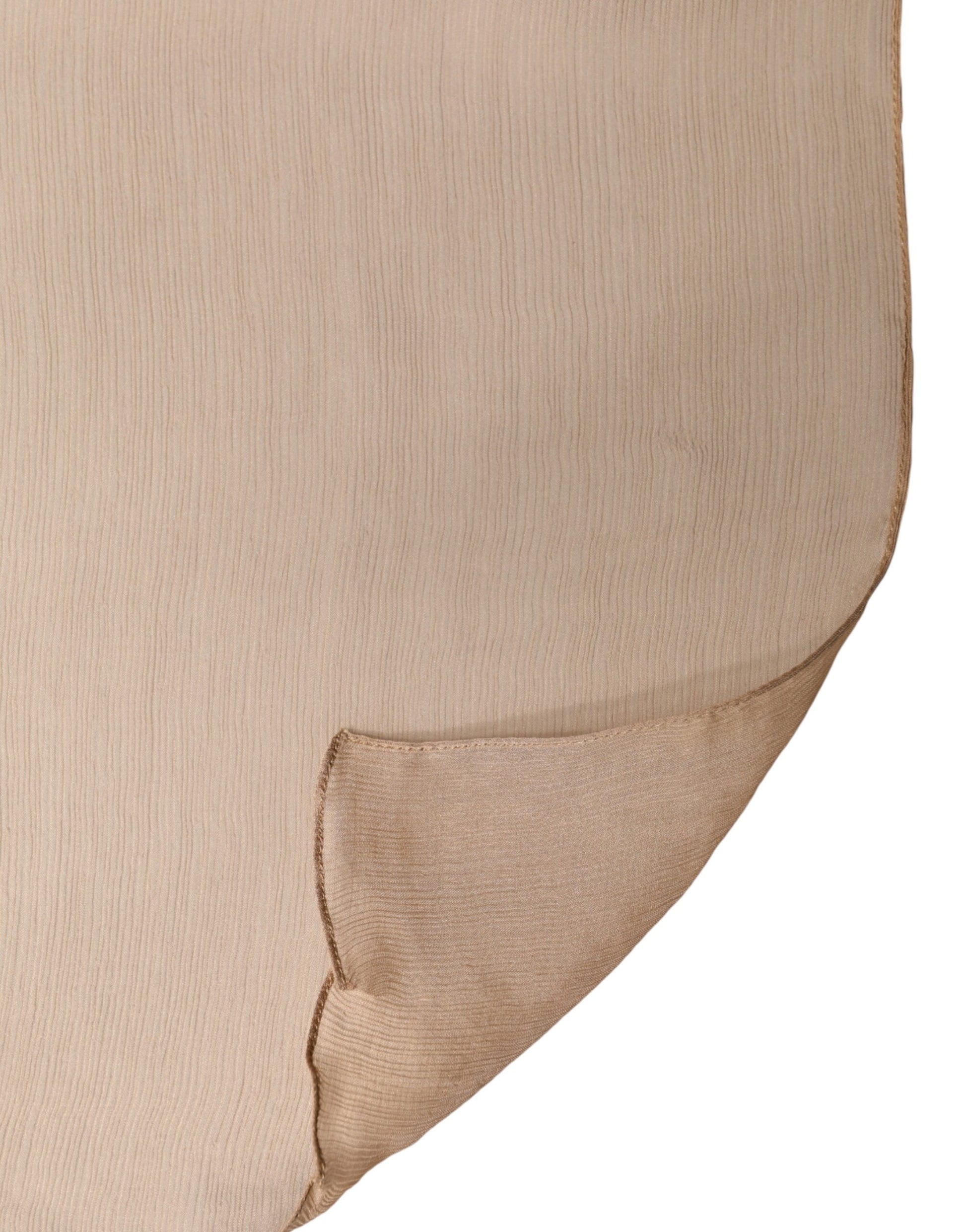 Dolce & Gabbana Brown Scarf for Men side view